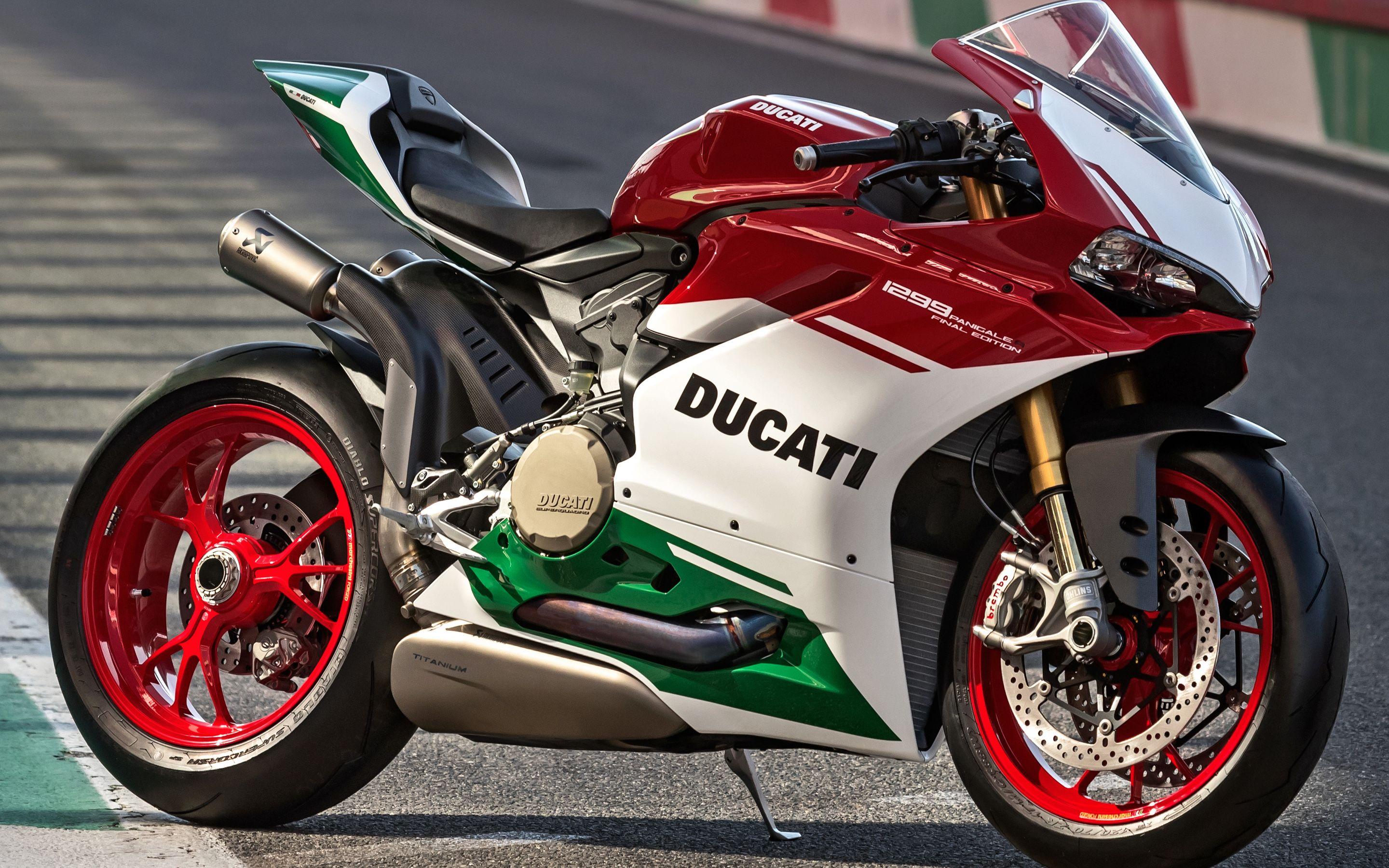 Download wallpaper Ducati 1299 Panigale R, Race bike, cool