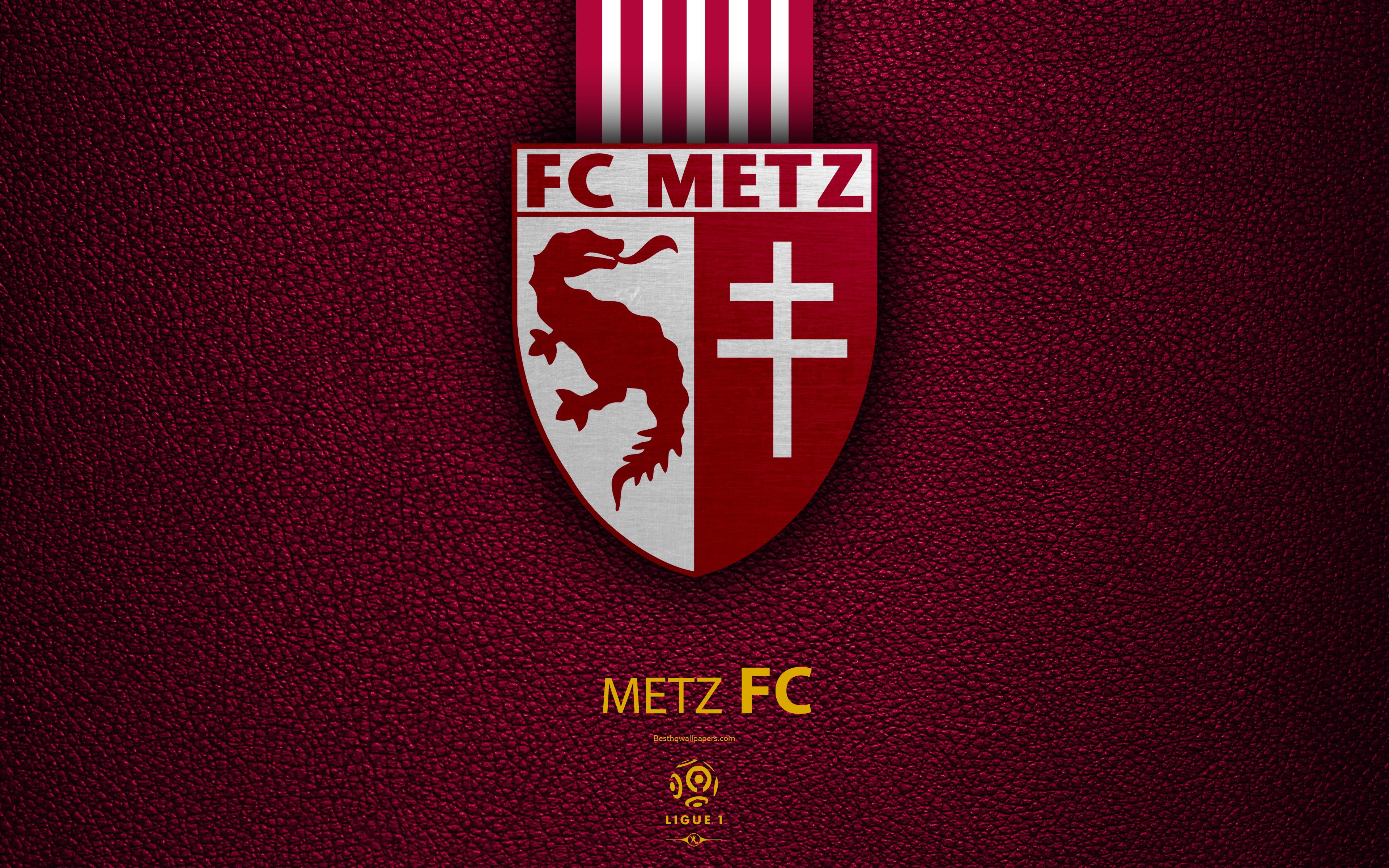 Download wallpaper FC Metz, 4K, French football club, Ligue 1