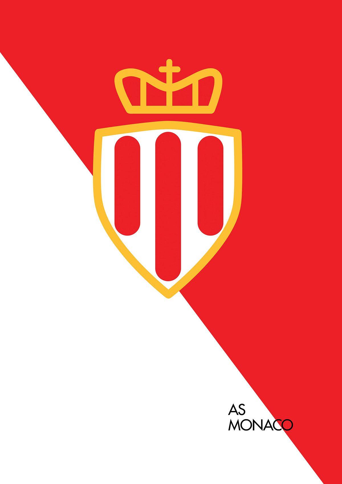 Football Minimal Logos Ligue 1 Clubs
