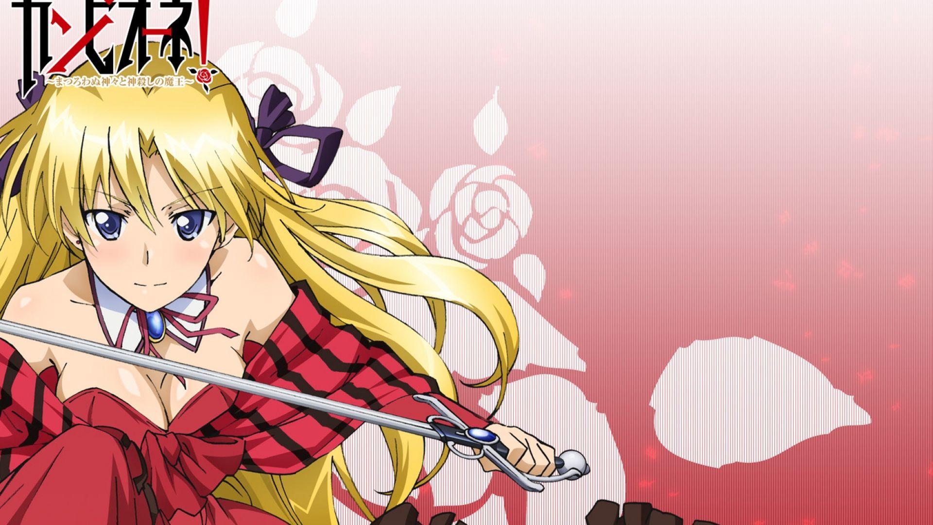 Download Wallpaper 1920x1080 campione, cleavage, girl, blonde, dress