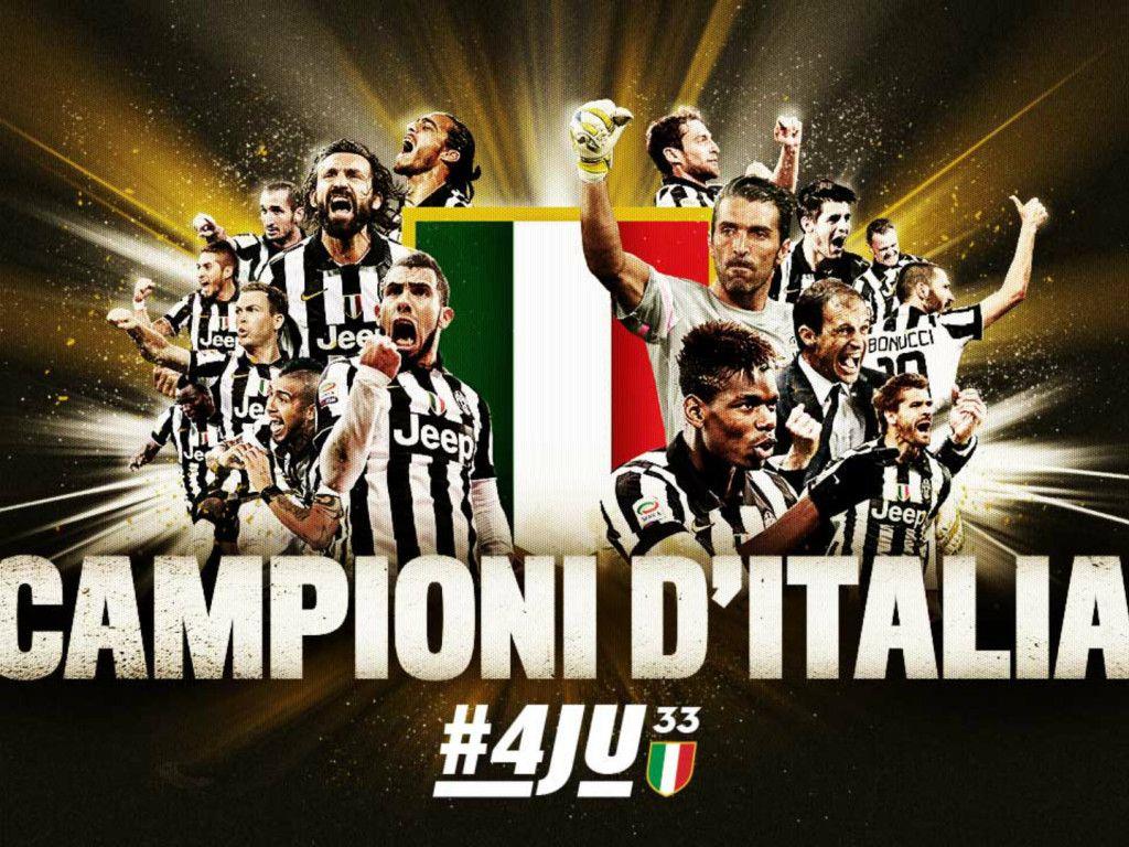 Campioni DItalia Juventus FC HD Wallpaper