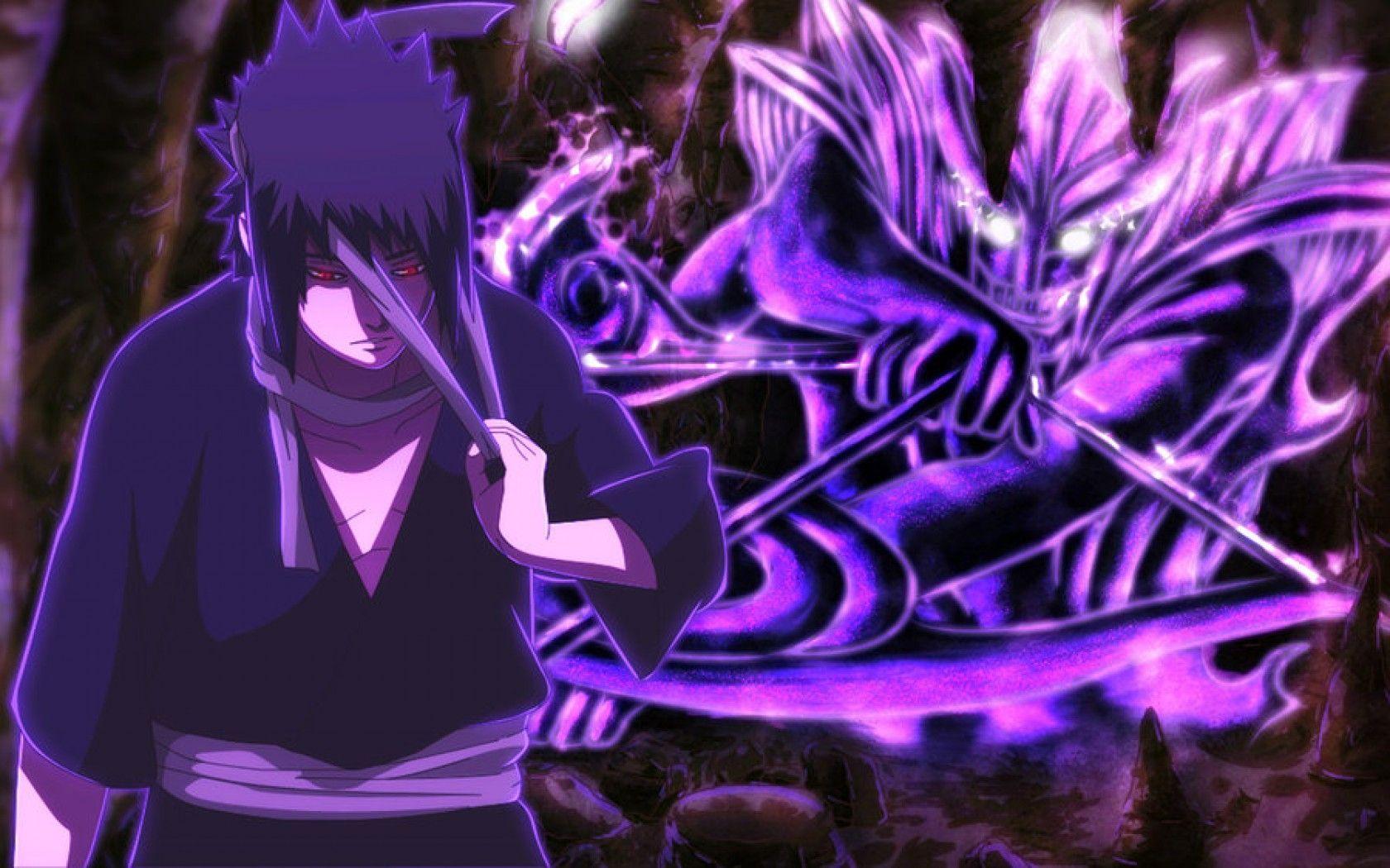 Sasuke Purple Wallpapers Wallpaper Cave