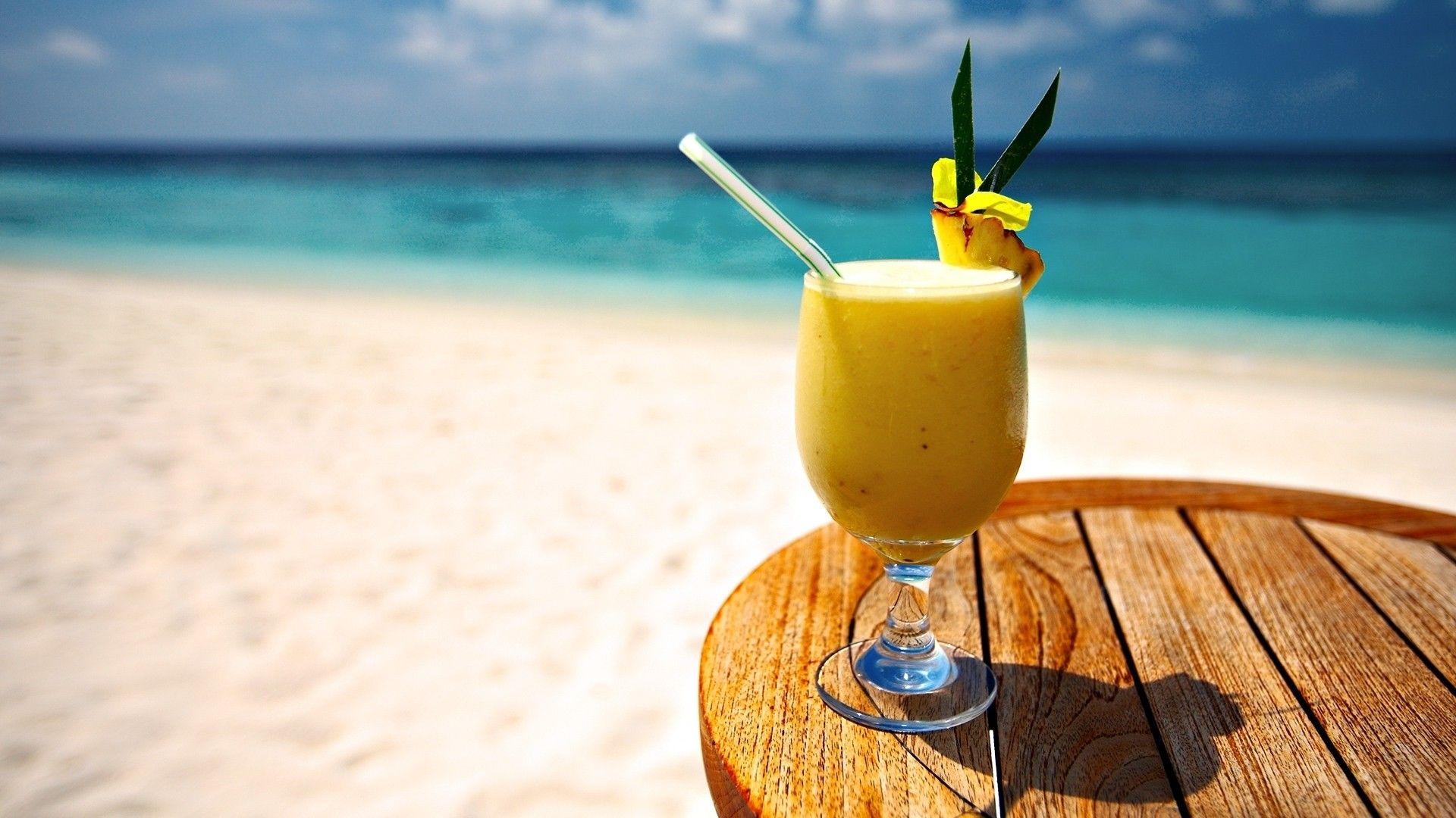 Pineapple Juice Beach HD Wallpaper Wallpaper HD. Pineapple