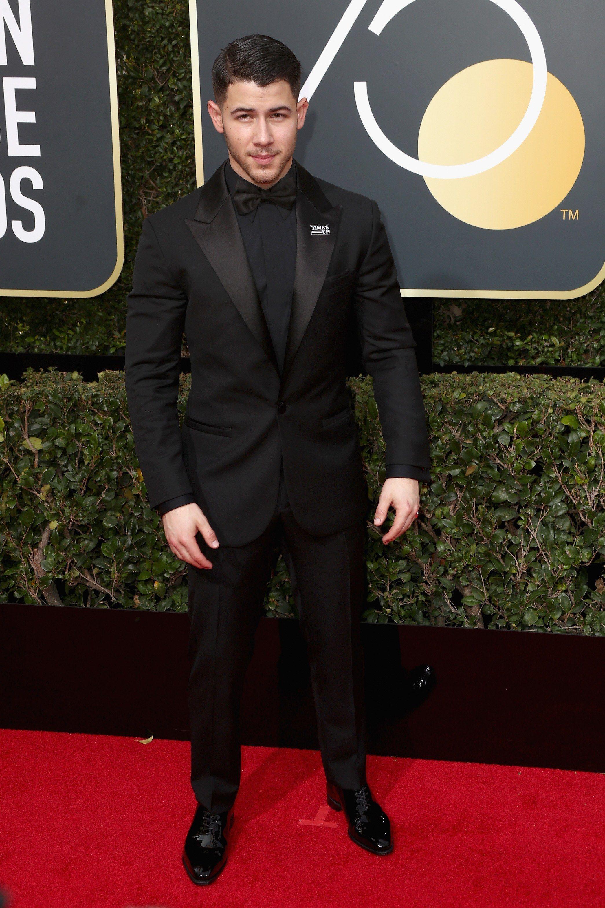 Golden Globes 2018: Fashion—Live From the Red Carpet. Nick jonas