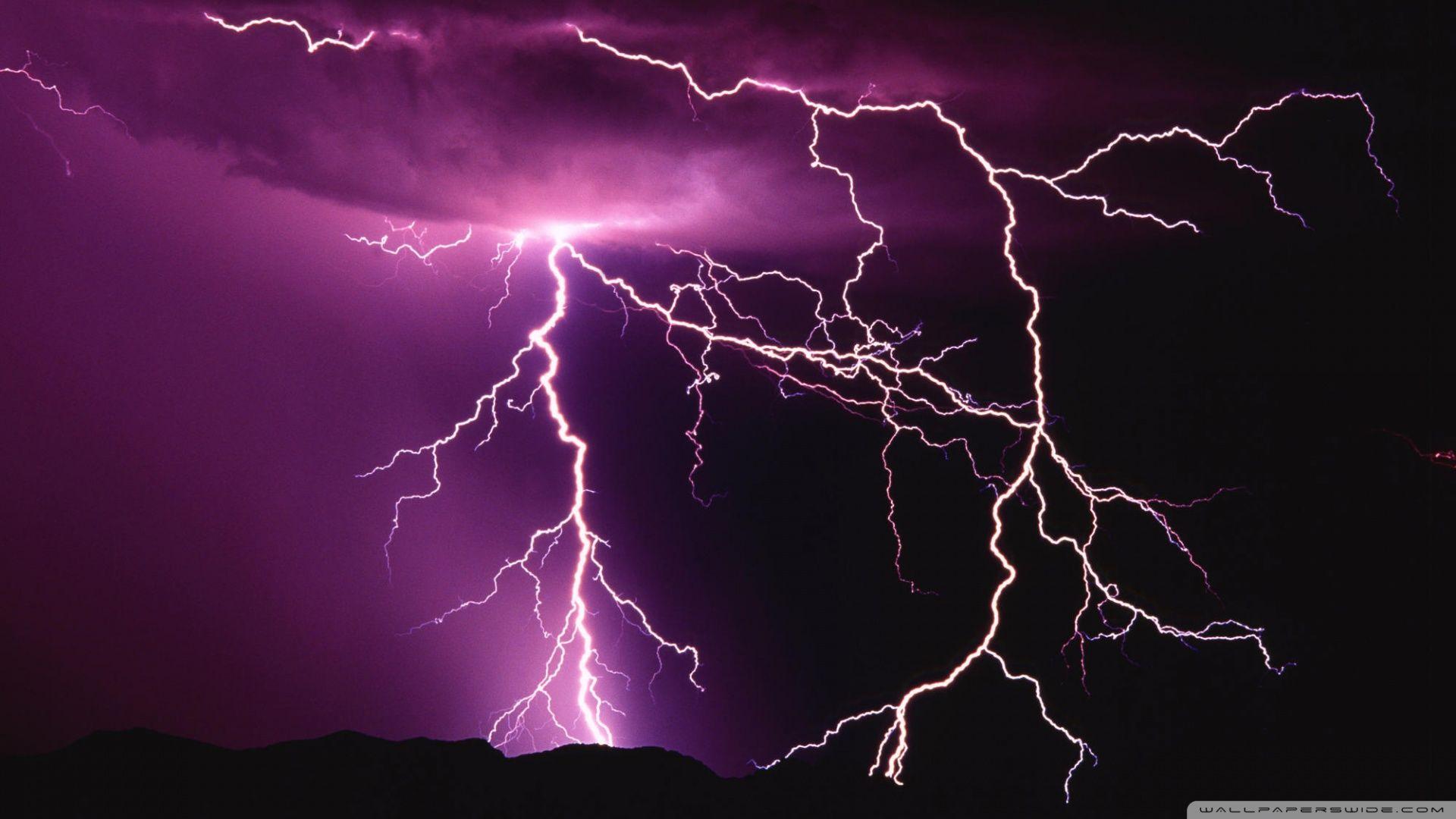 Lightning Storm HD desktop wallpaper, Widescreen, High