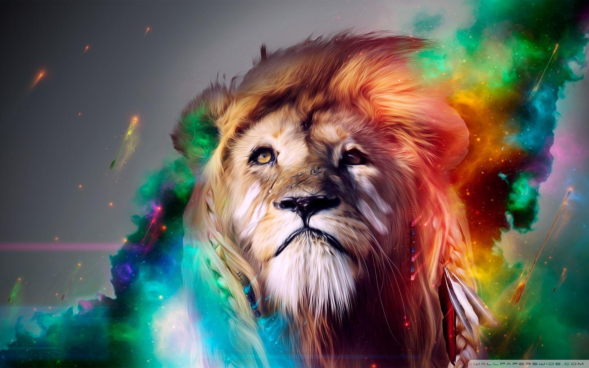 Abstract Lion Wallpapers Wallpaper Cave