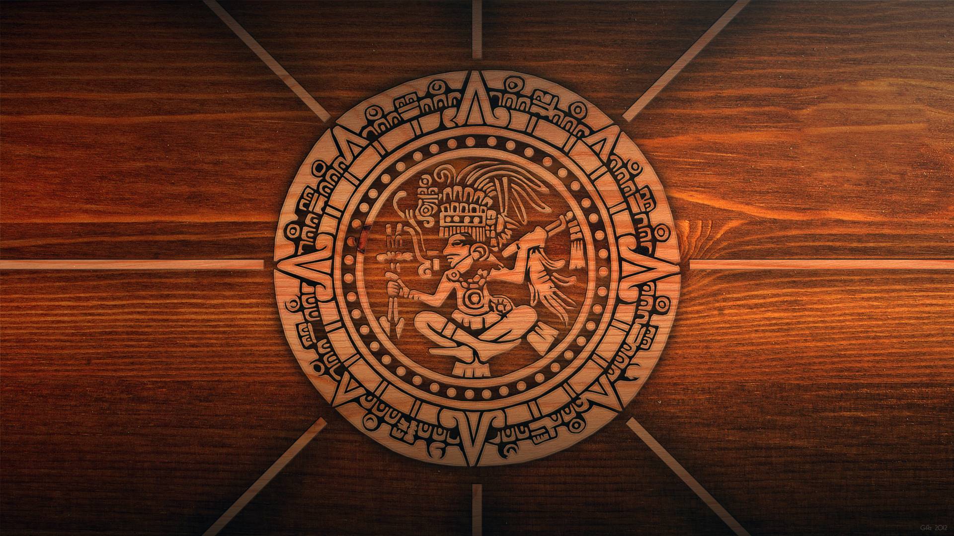 Download Free Aztec Calendar Wallpaper