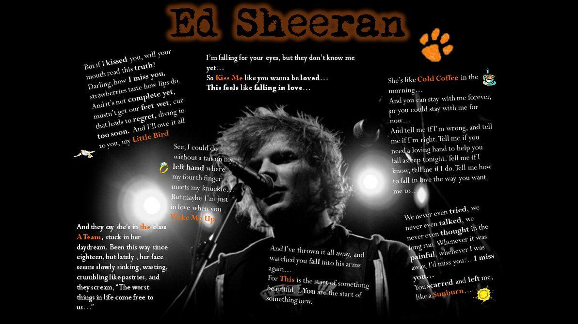 Ed Sheeran Background