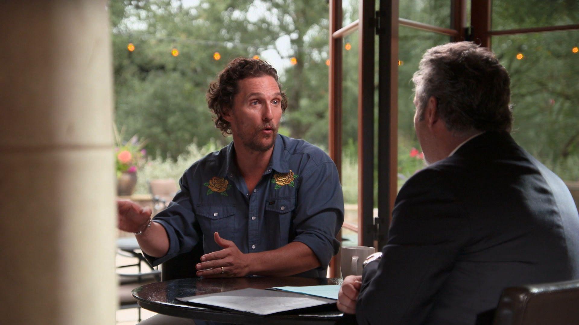 Matthew McConaughey tells Feherty about storytelling