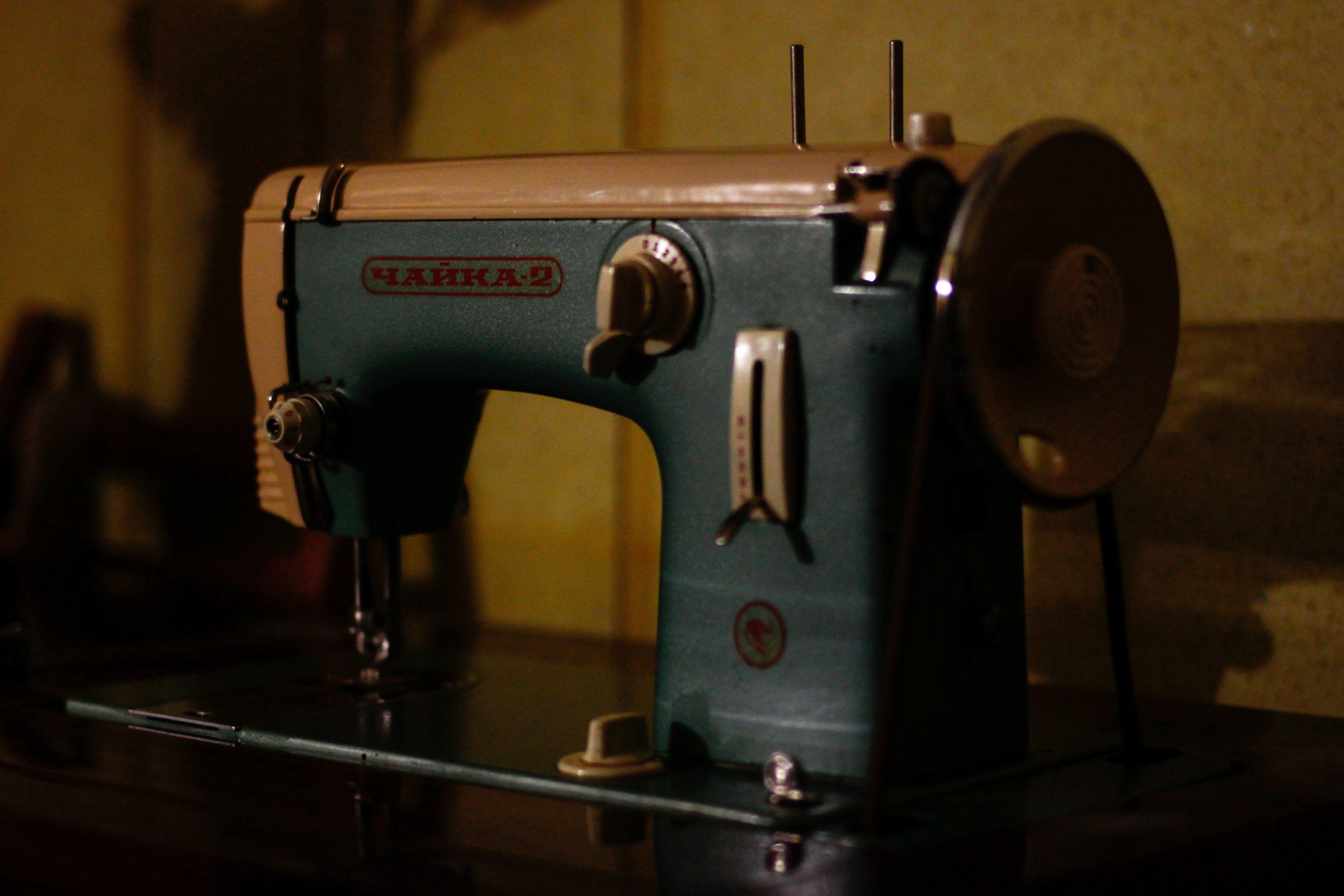 vintage retro ussr and sewing machine HD 4k wallpaper and background