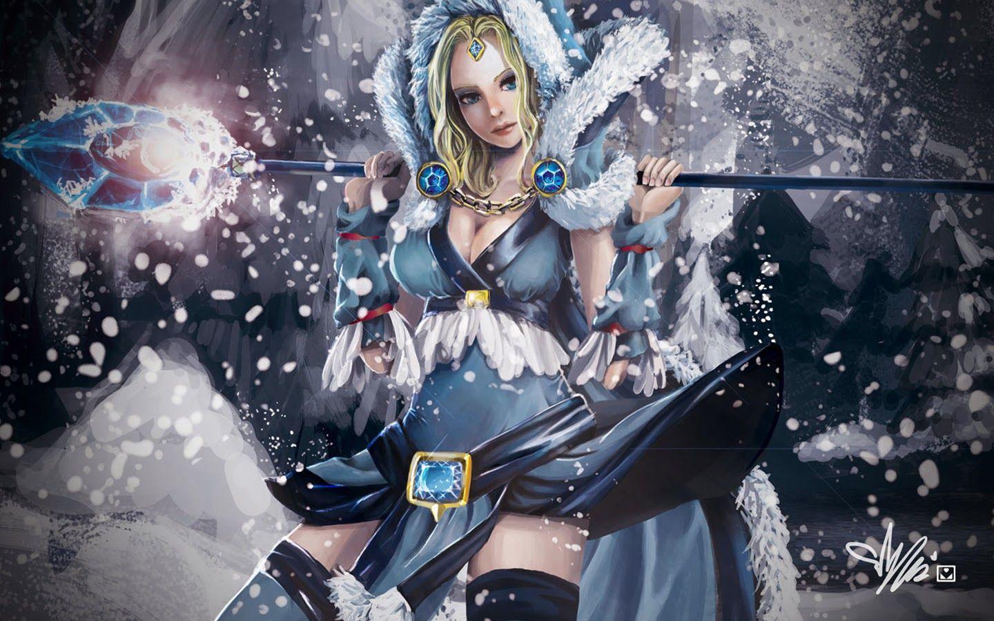 Crystal Maiden Wallpapers - Wallpaper Cave