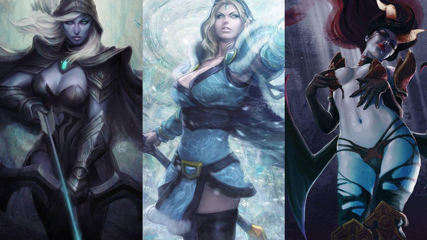 Crystal Maiden Wallpapers