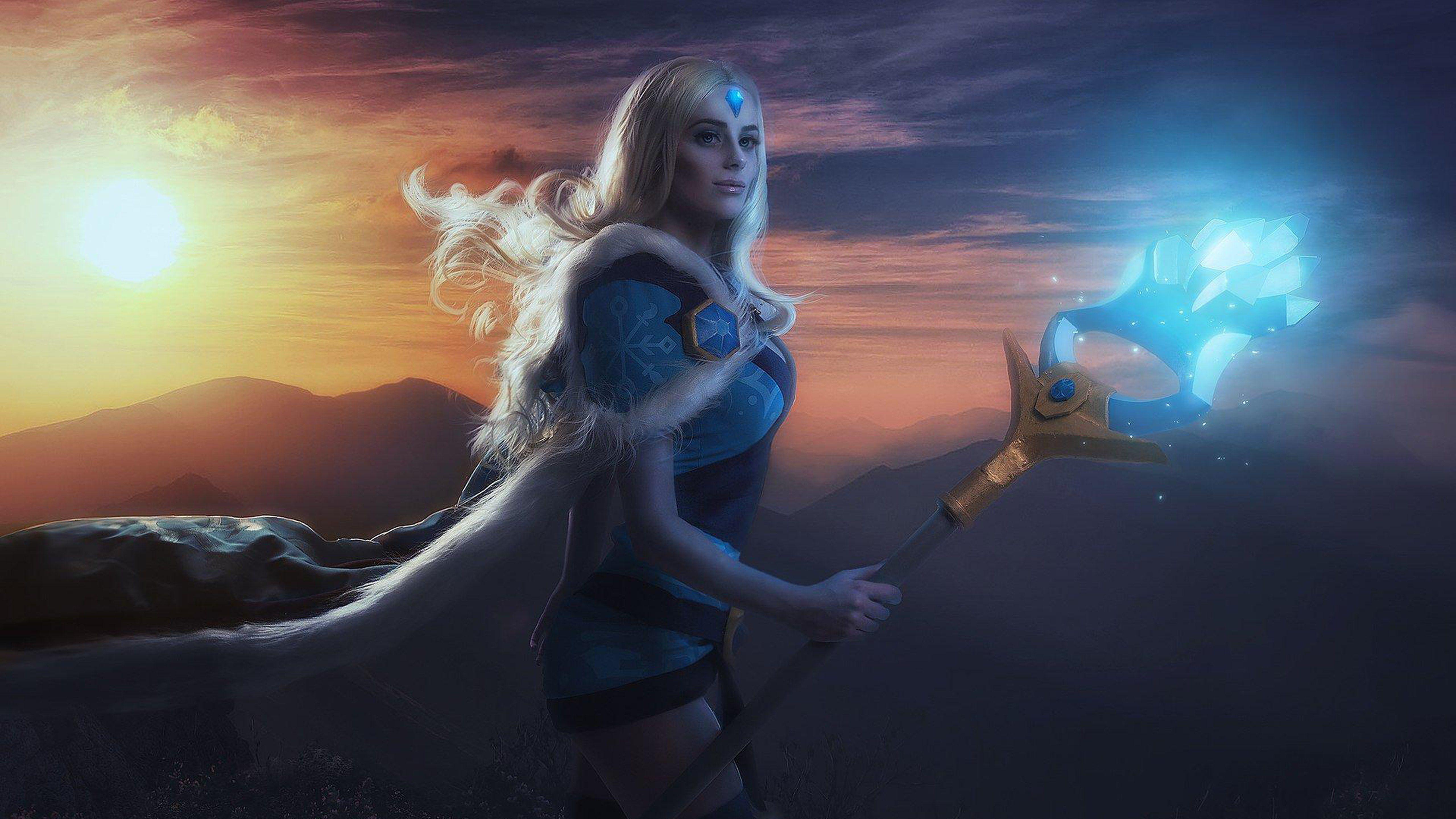 5K/UHD+ Dota 2 Crystal Maiden Wallpapers : Games Wallpapers for Phone