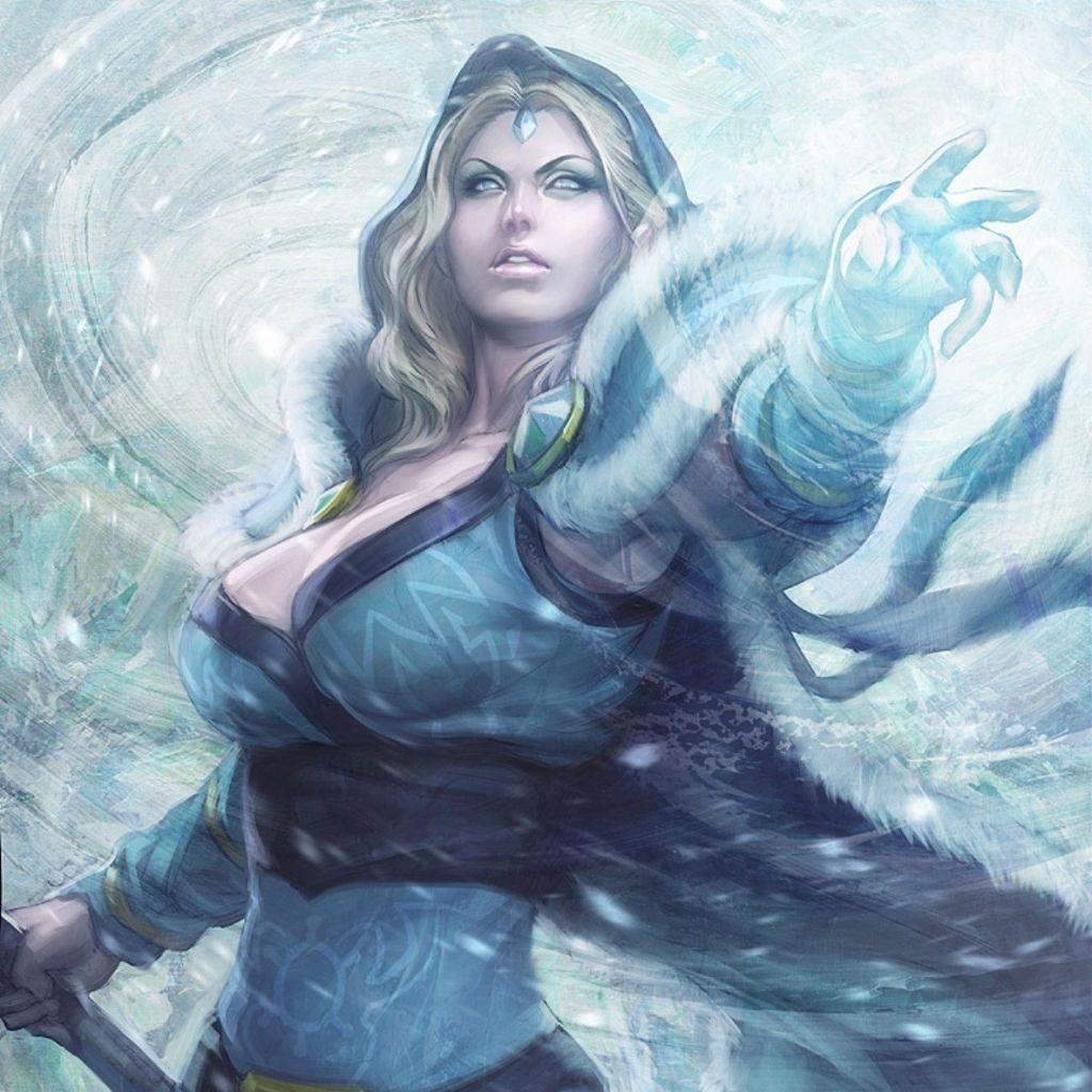 5939) Dota 2 Crystal Maiden Backgrounds Wallpapers