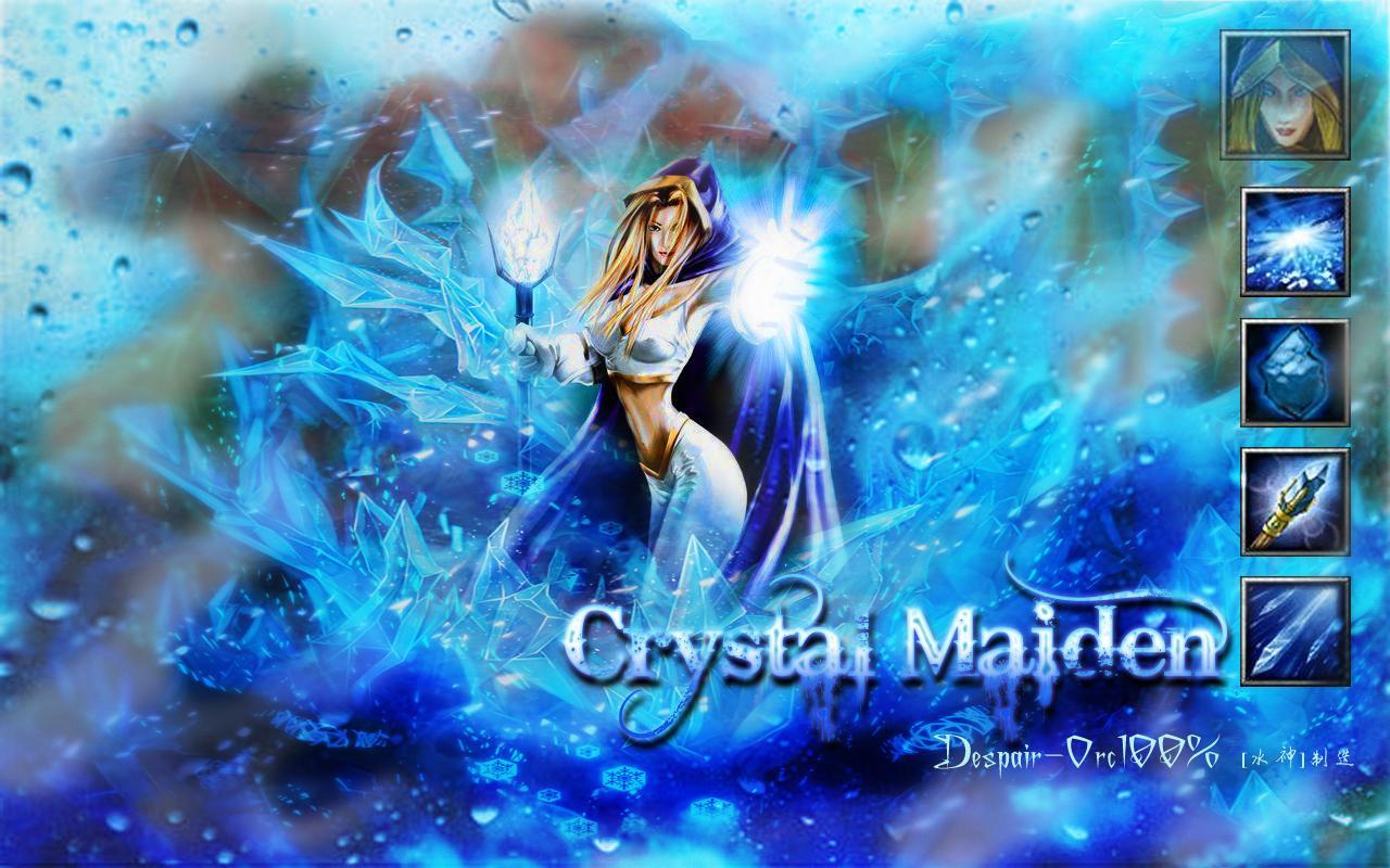 Dota 2 Crystal Maiden Wallpapers Desktop Backgrounds On Wallpapers