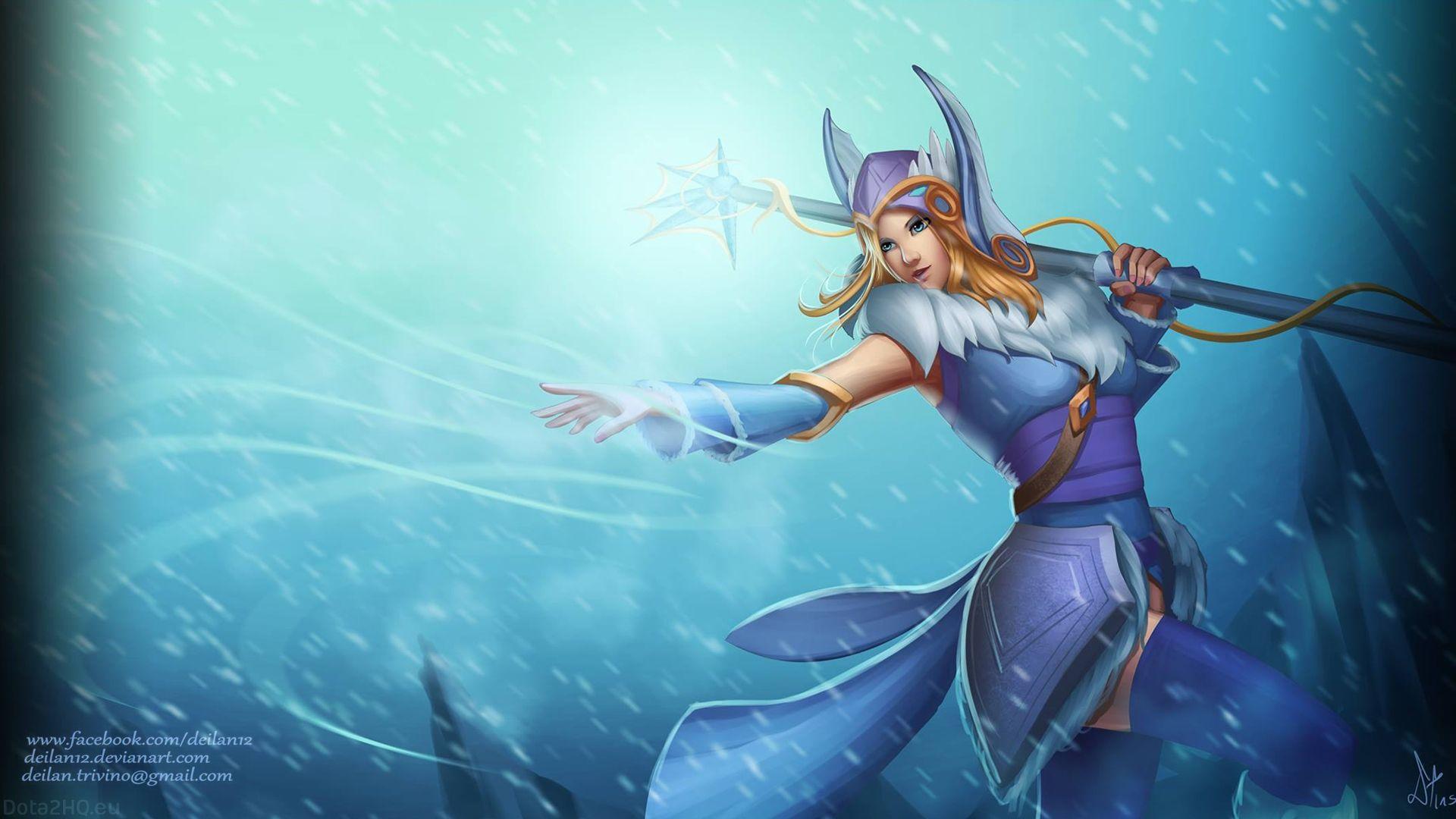 Crystal Maiden HD Wallpapers