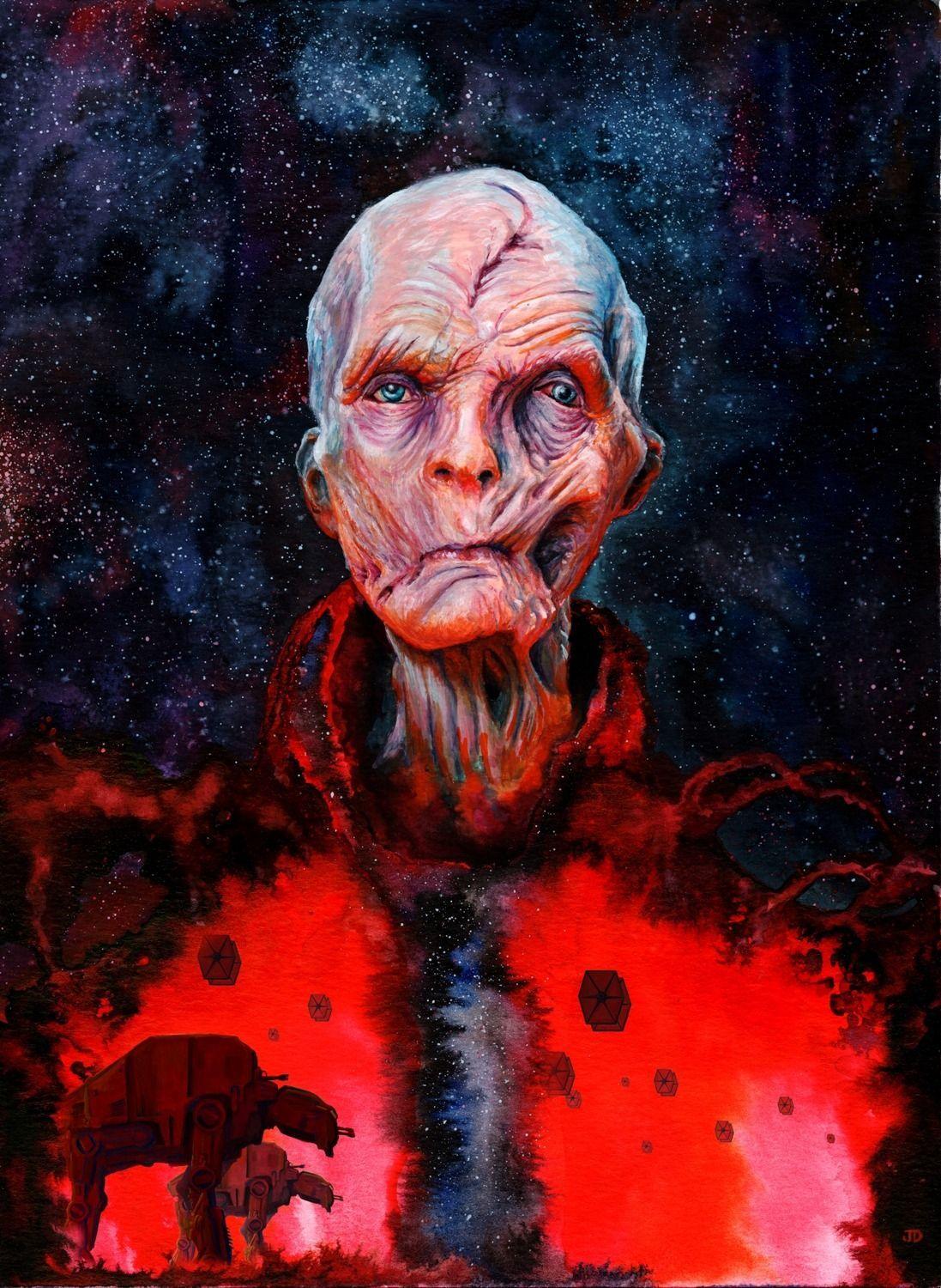 Snoke, Star Wars Episode VIII The Last Jedi, Sci Fi, Movie. Star