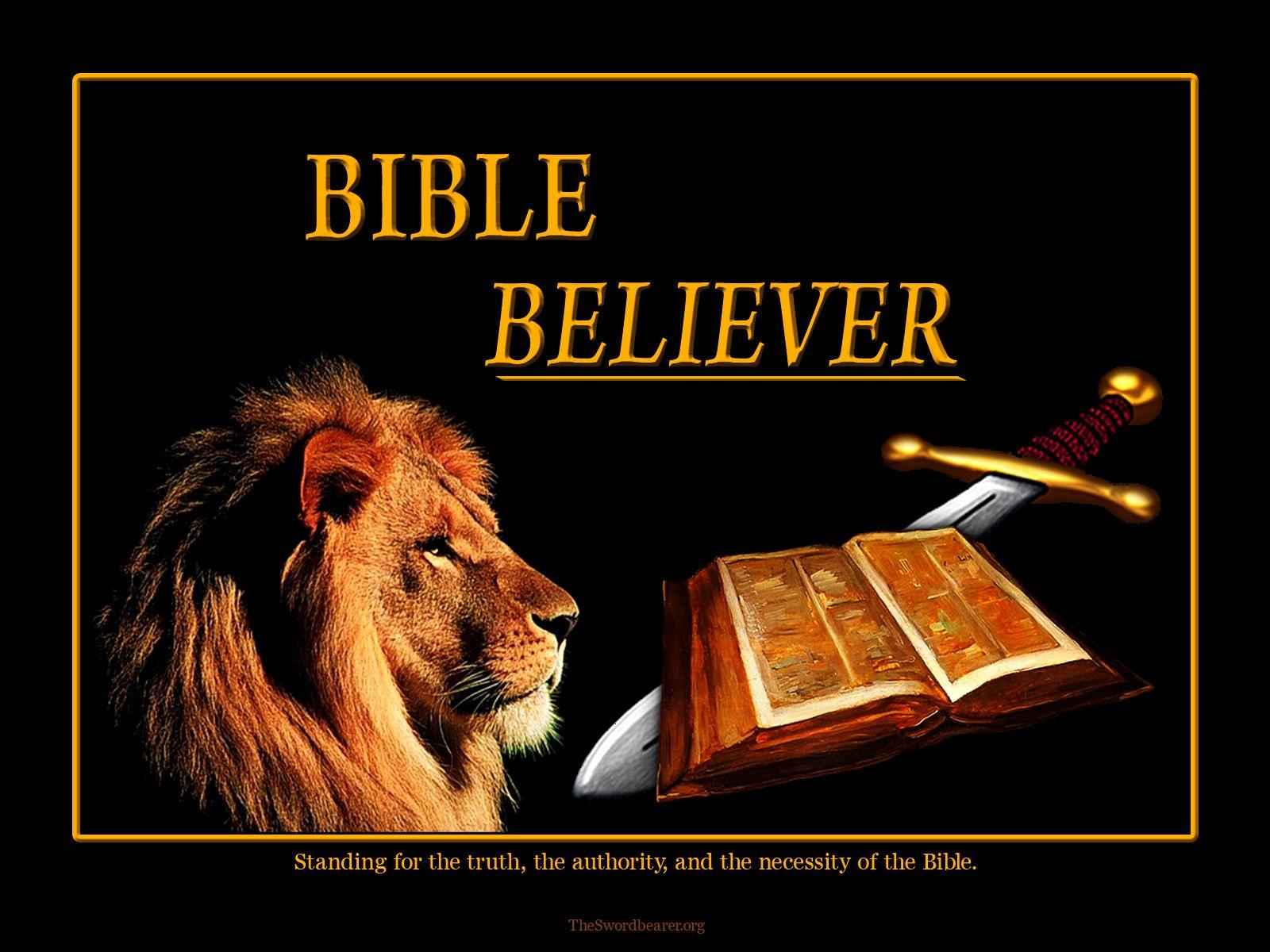 Wallpaper: Bible believers