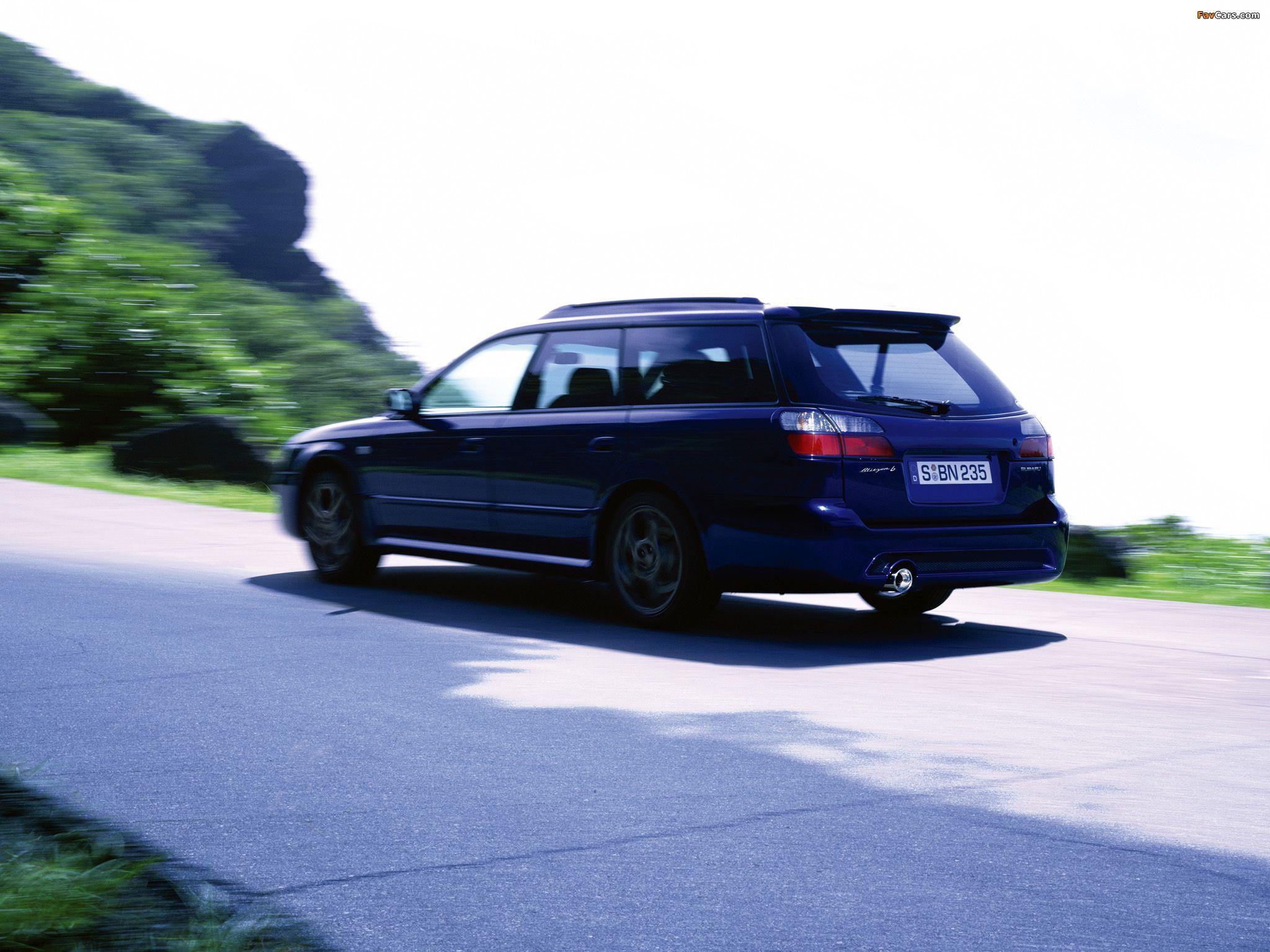Subaru Legacy B4 Blitzen Touring Wagon (BE, BH) 2001–03 wallpaper