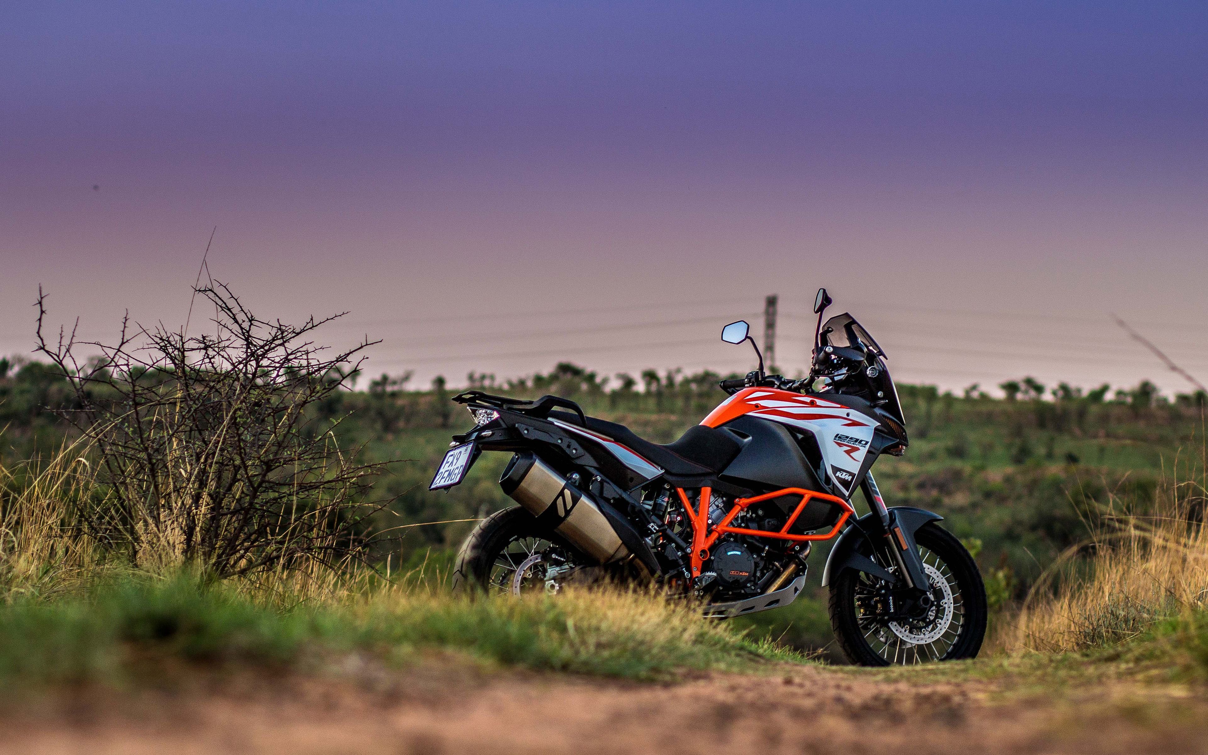 Download wallpaper KTM Super Adventure S, 4k, cross