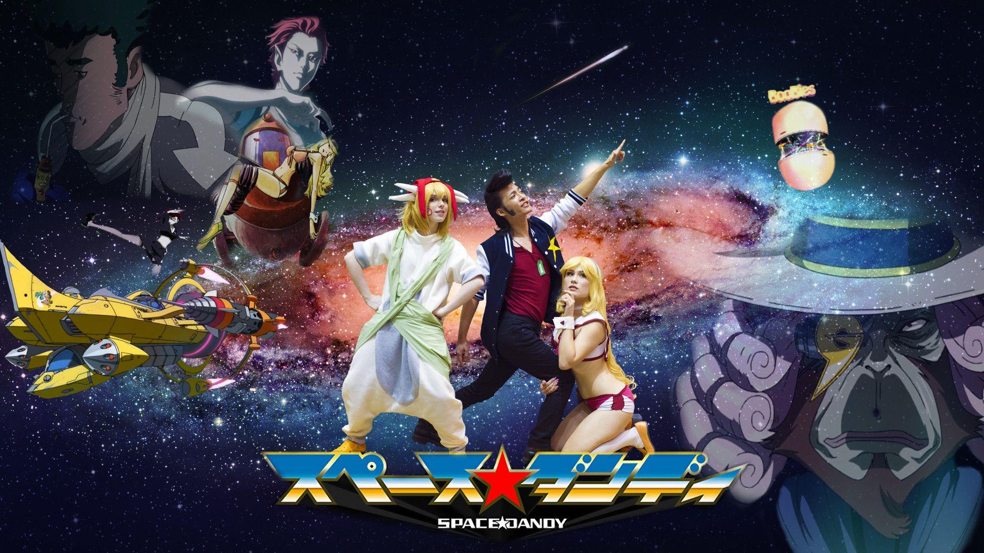 Cosplay) Space Dandy Movie Poster attempt