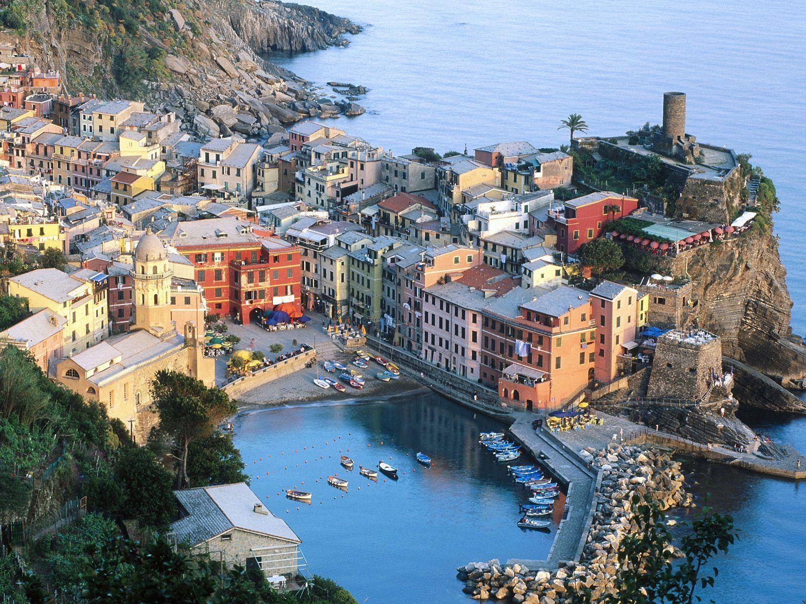 Known places: Vernazza, Cinque Terre, Liguria, Italy, desktop