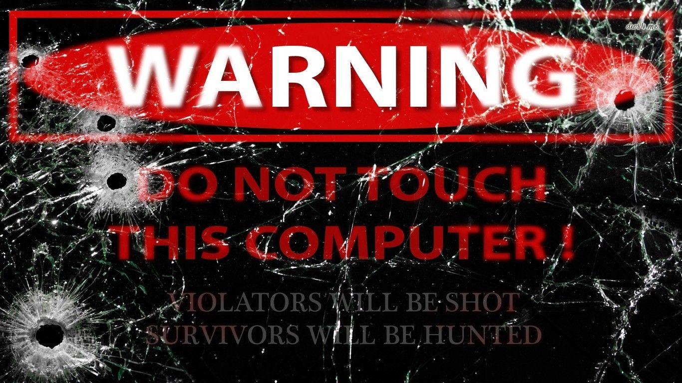warning Wallpaper and Background Imagex768