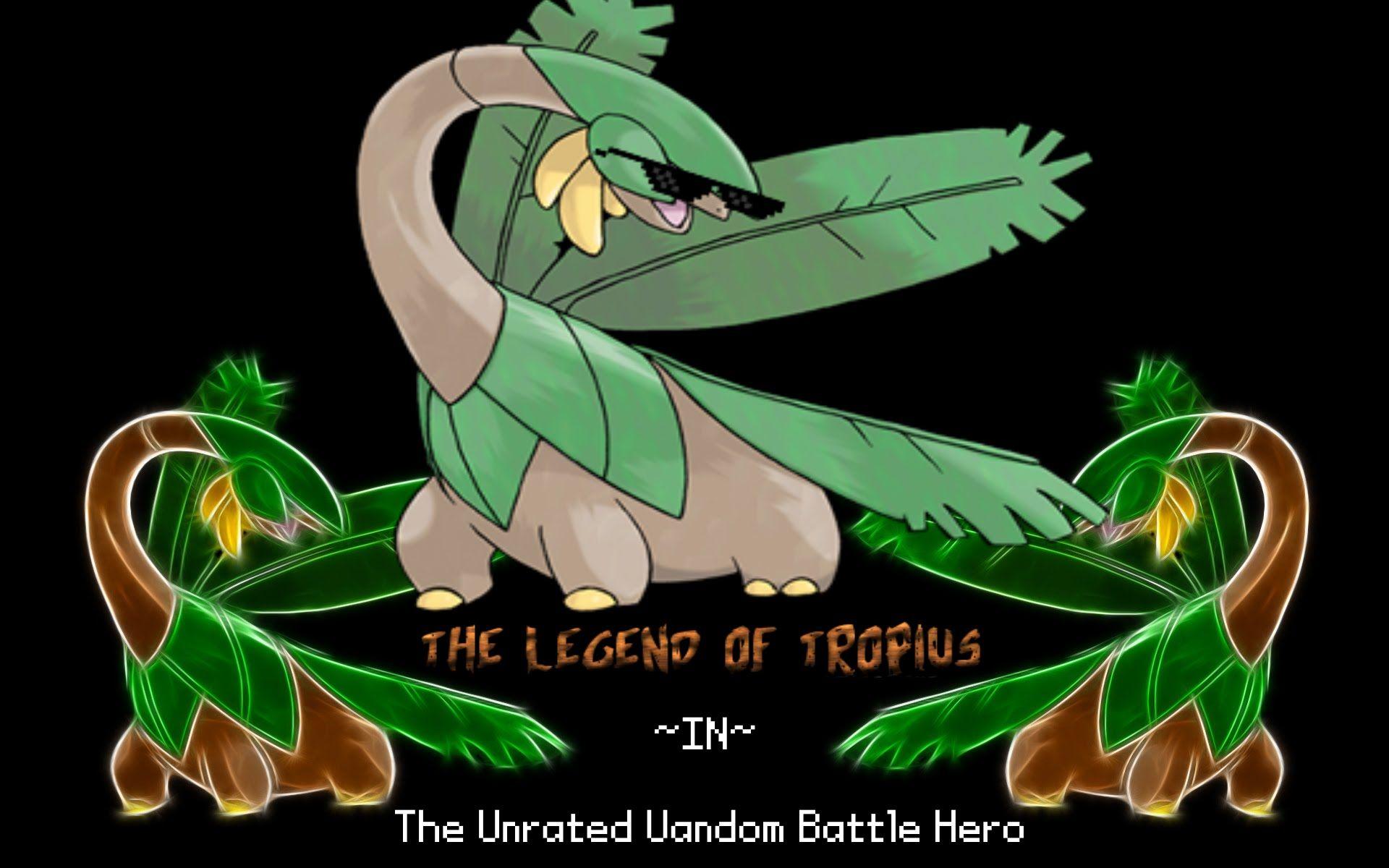 The Legend of Unrated Random Battle Tropius (Pokémon Showdown)
