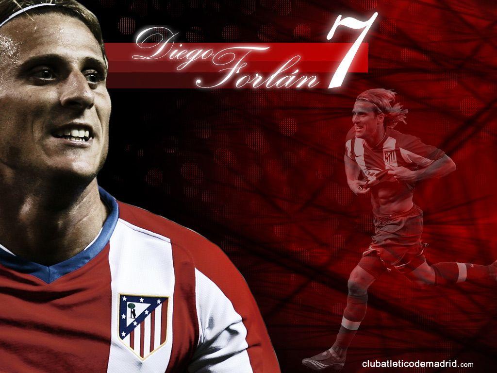 Photo - Diego Forlan 2011 Atletico Madrid Wallpaper