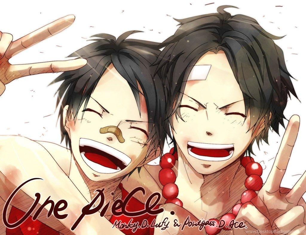 One Piece Luffy And Ace Wallpaper For Android For Desktop
