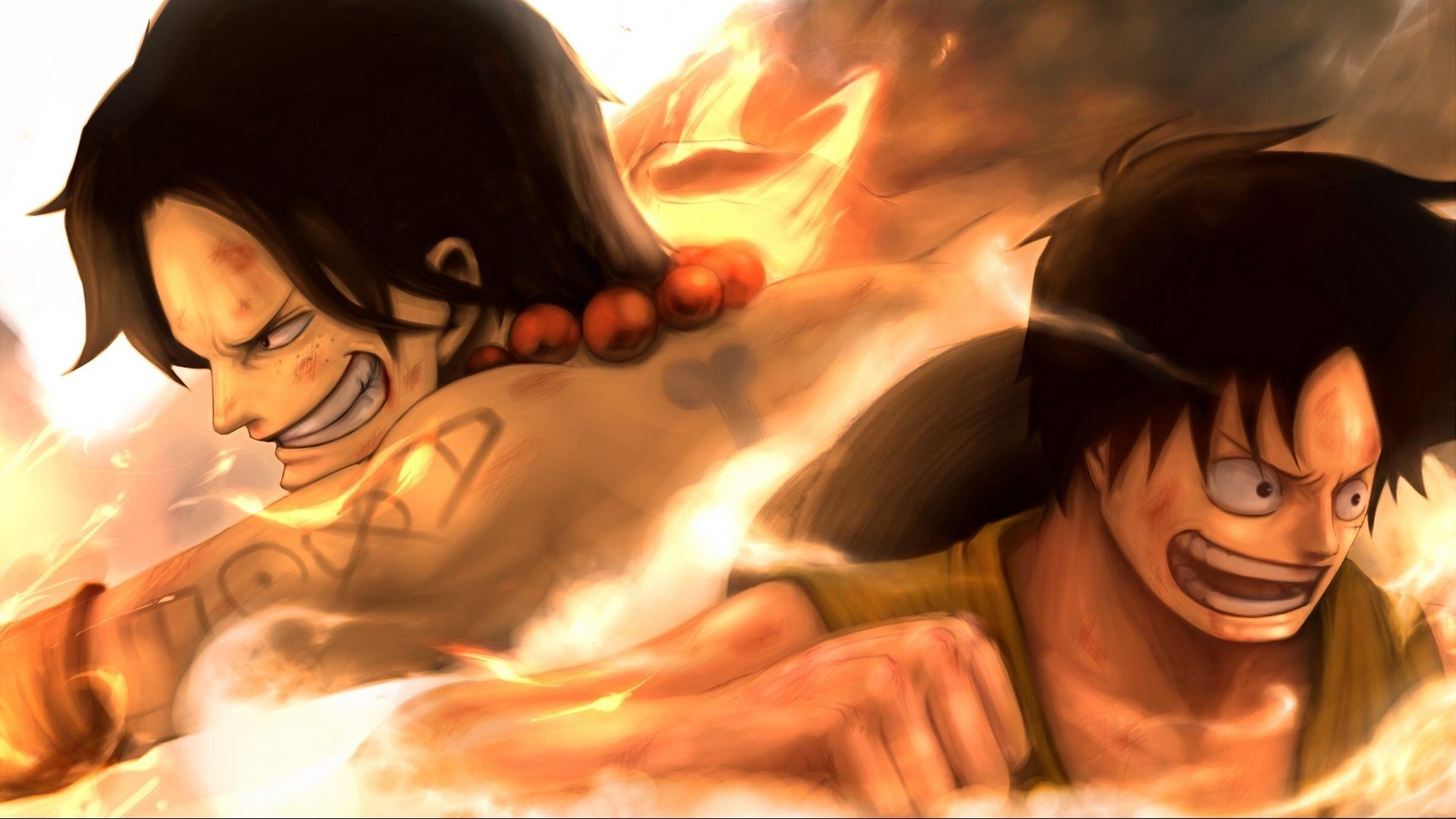 Download wallpaper 1920x1080 meta gun, guys, art, monkey d luffy