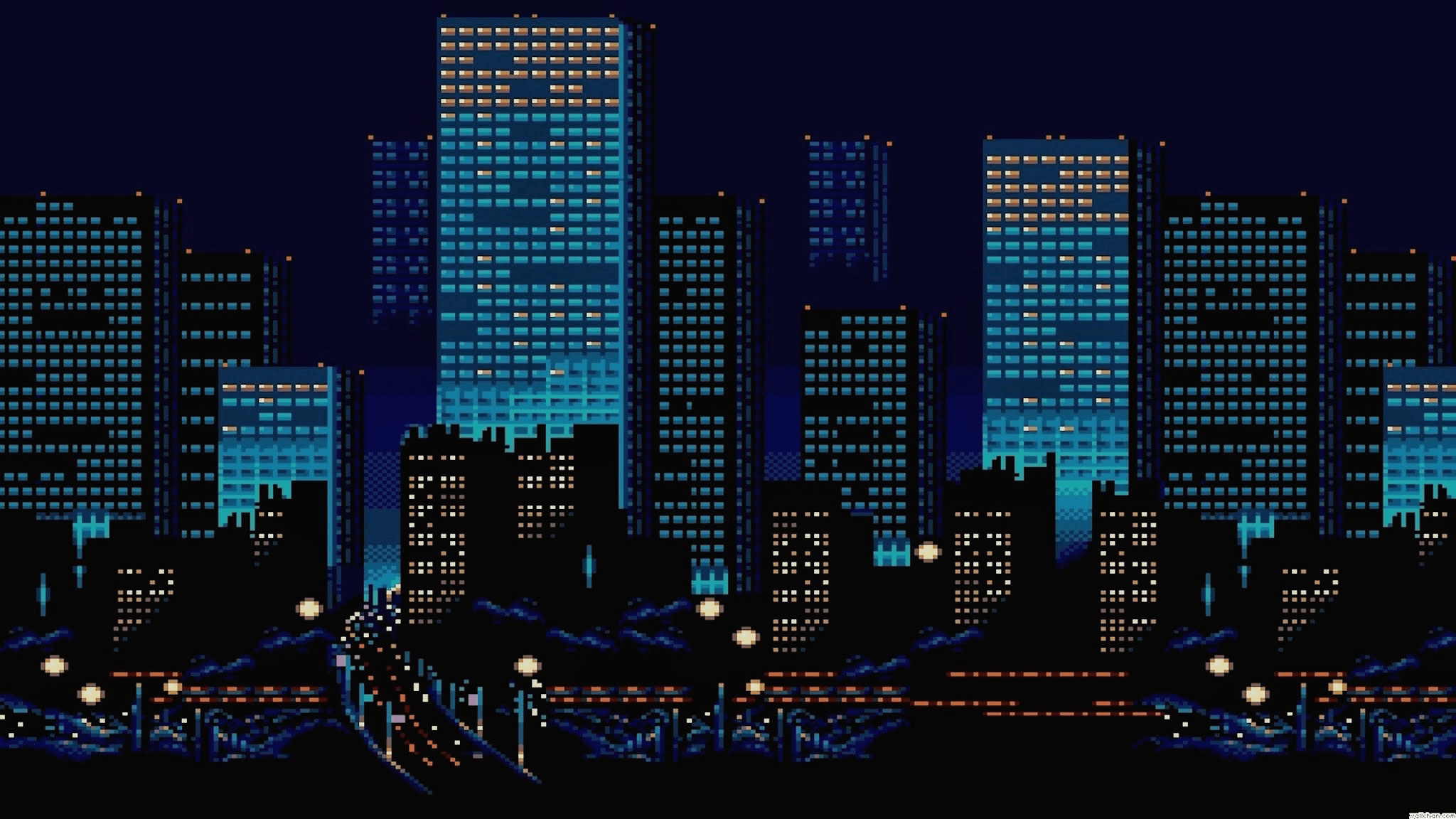 Neon City Wallpapers - Wallpaper Cave