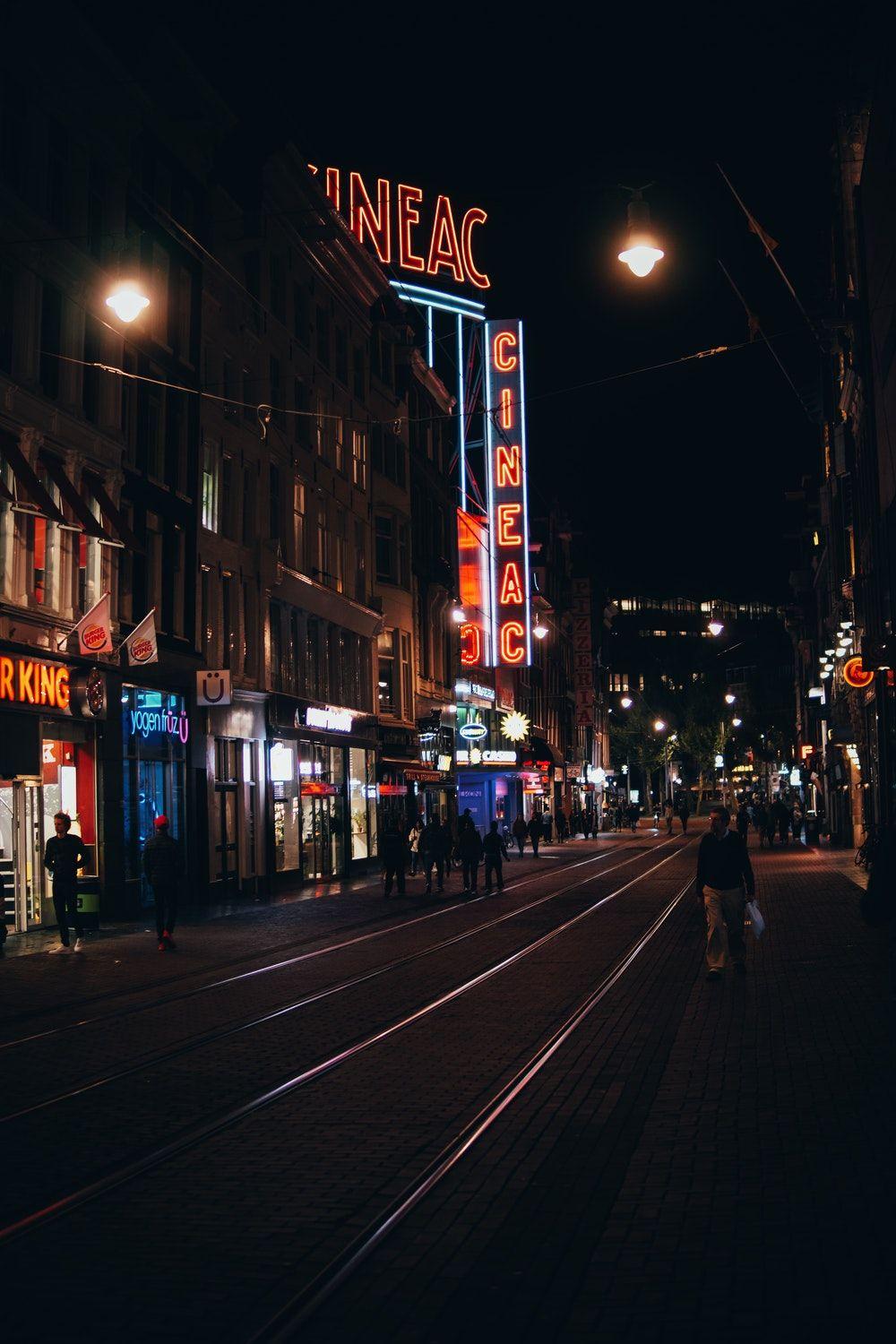Neon City Picture. Download Free Image