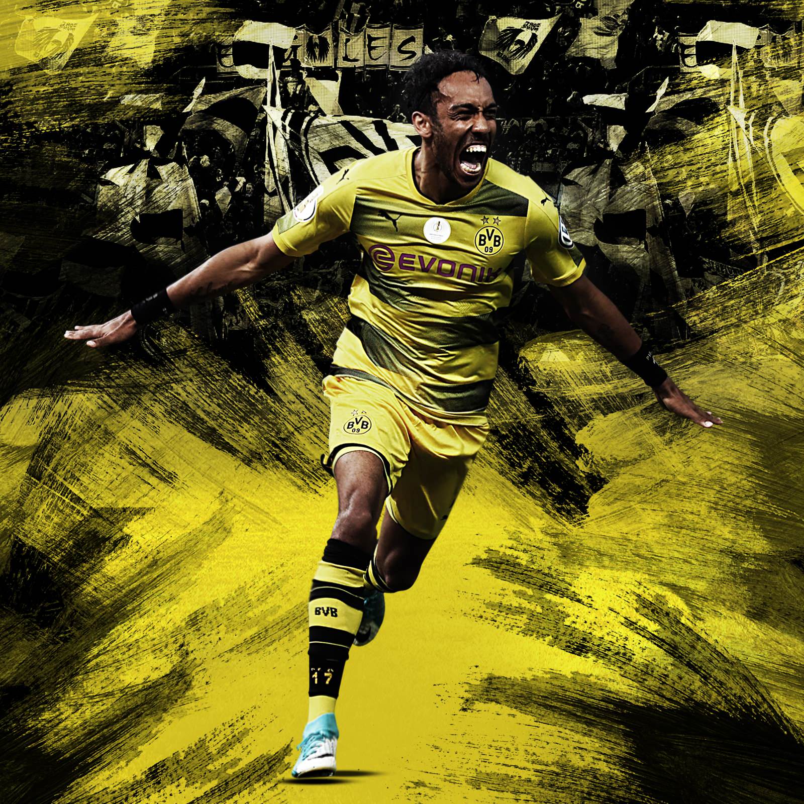 Aubameyang, mobile wallpaper