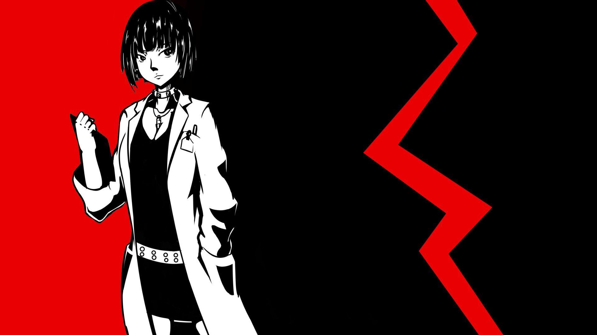 Persona 5 Tae Takemi End Credits Desktop Background