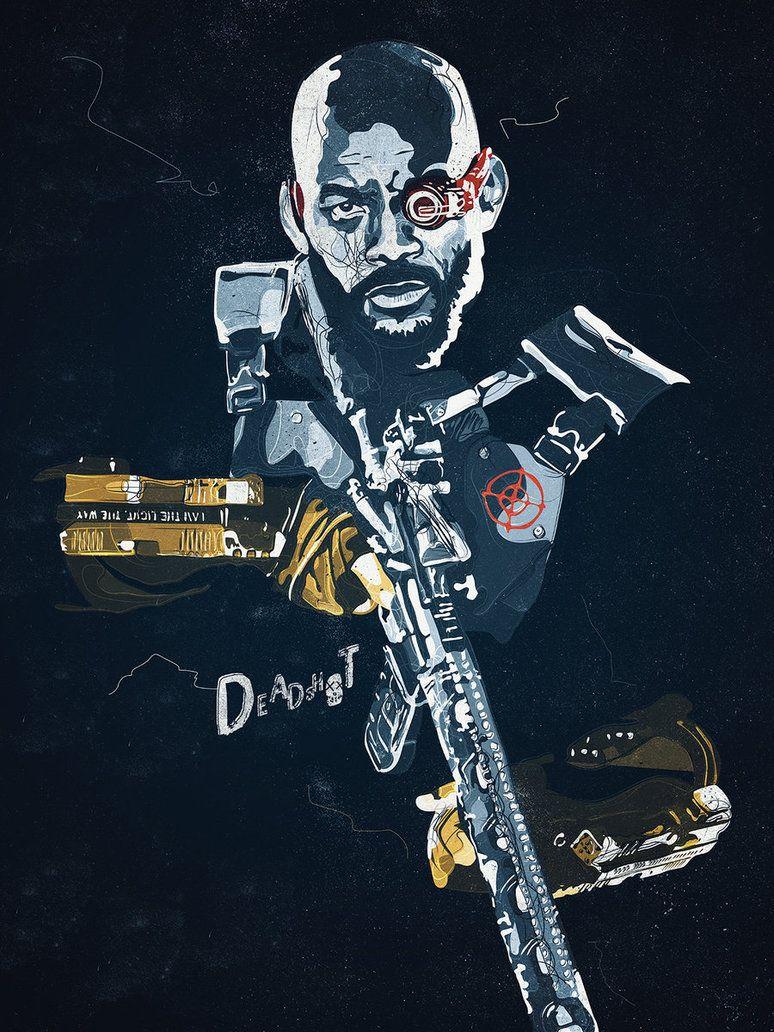 Deadshot Art Wallpaper HD Superheroes 4K Wallpapers Images and Background   Wallpapers Den