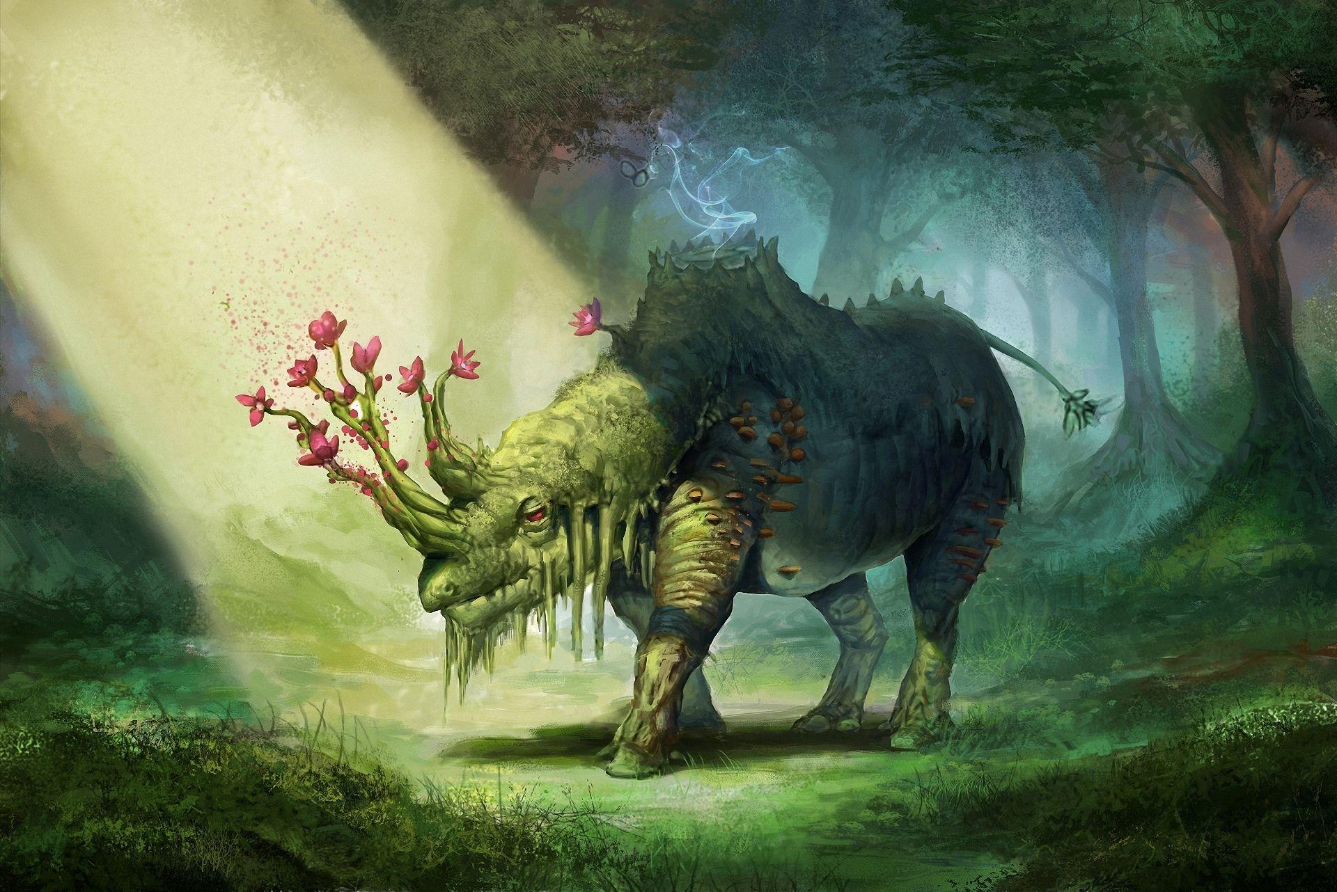 Magical animals Fantasy creature wallpaperx1282