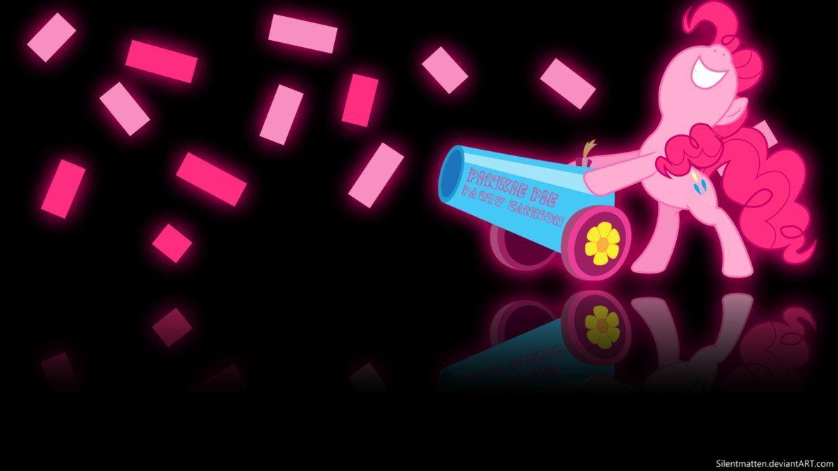Pinkie Pie's Party Cannon Wallpaper