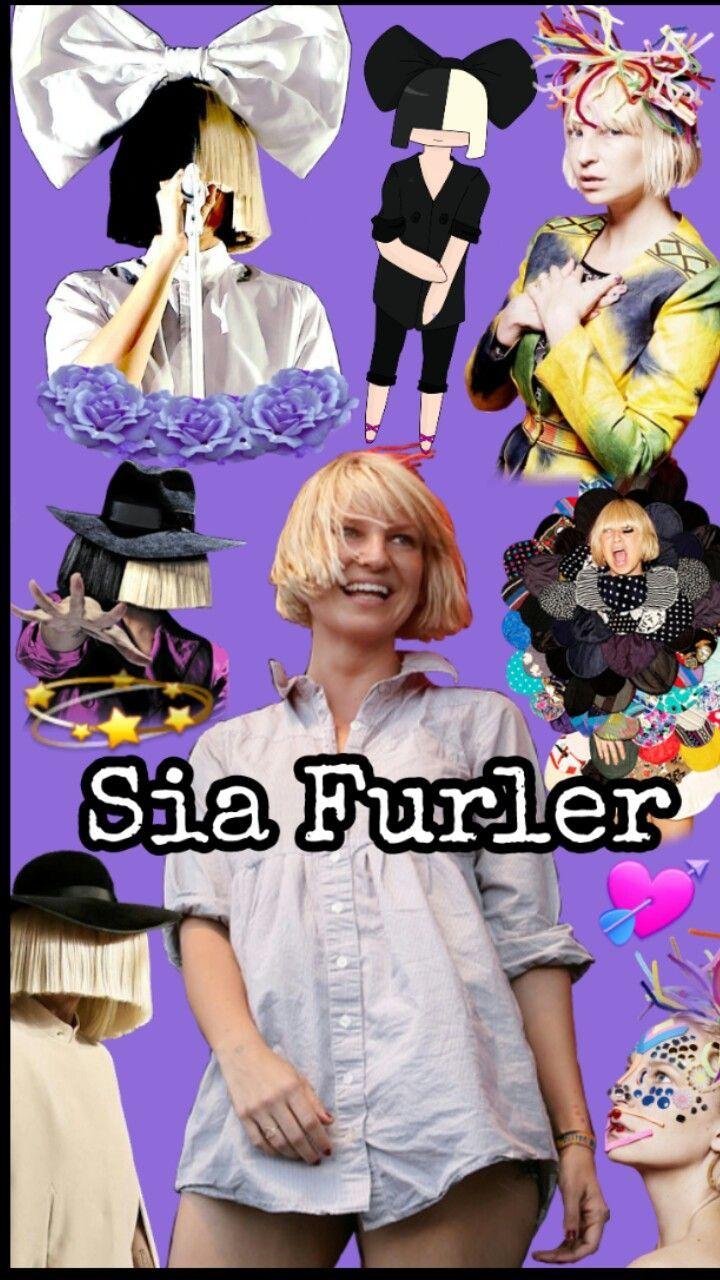 Sia, Sia Furler #Wallpaper #Collage #Sia #SiaFurler #PapeldeparedeSia #Picsart #Lovers. Sia cantante, Celebridades, Cantantes