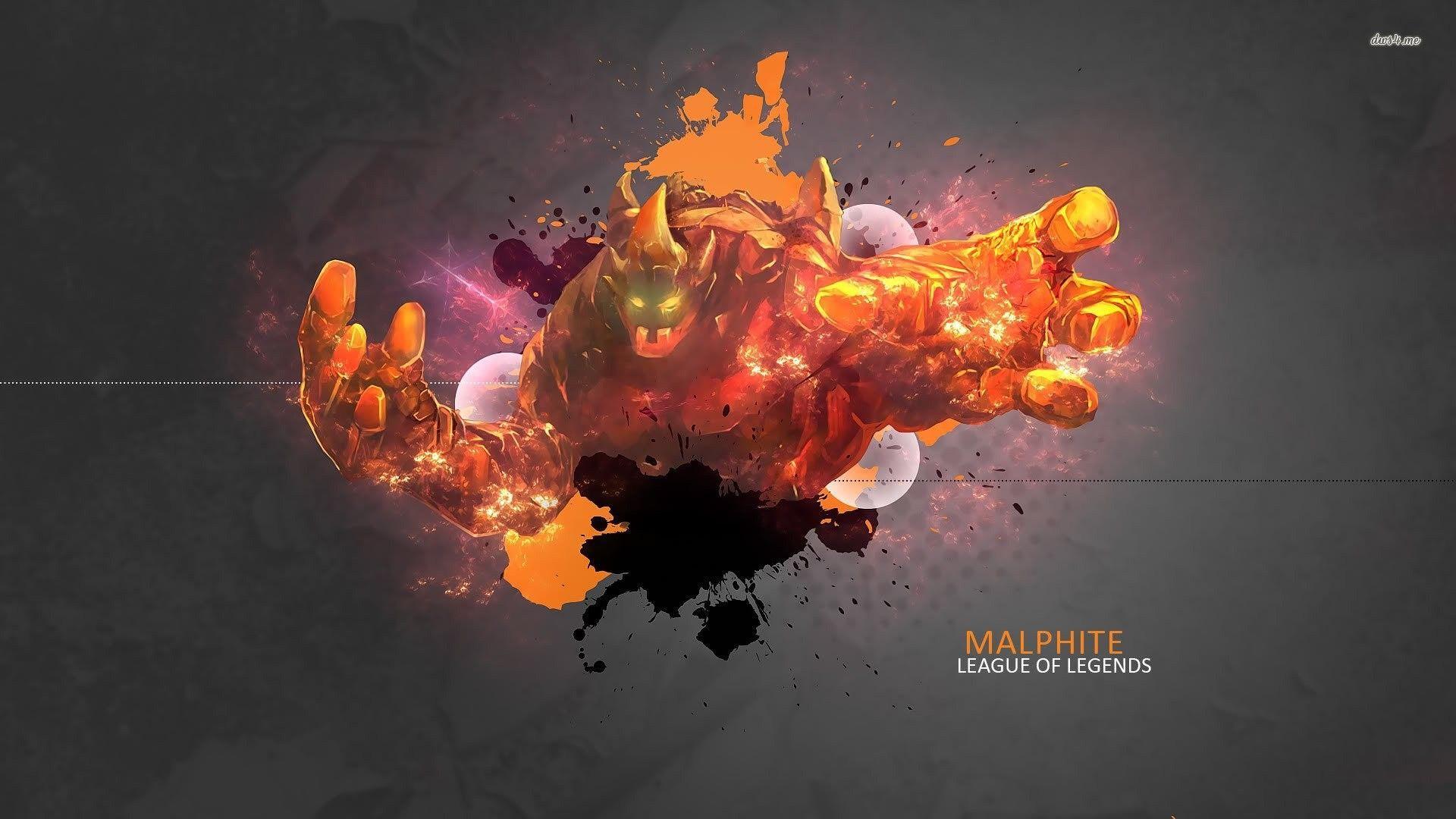 Malphite Wallpaper Free Hd. League Of Legends Wallpaper