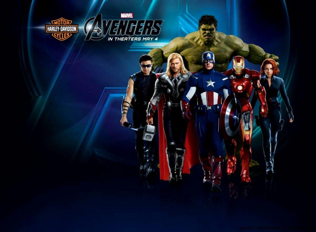 The Avengers Cartoon Wallpaper HD Desktop. High Definitions Wallpaper
