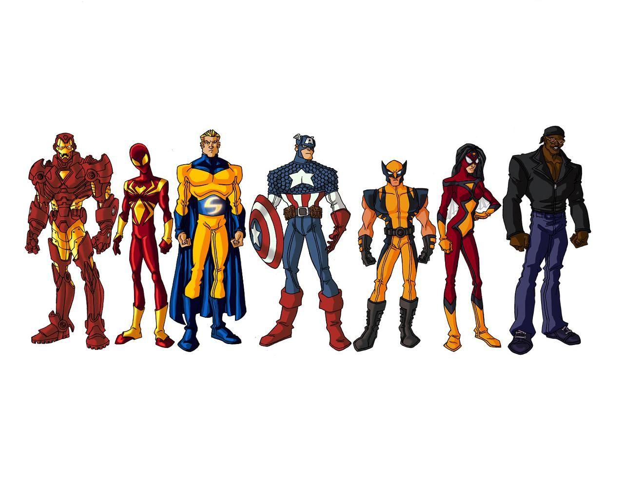 Wallpaper HD Avengers Cartoon