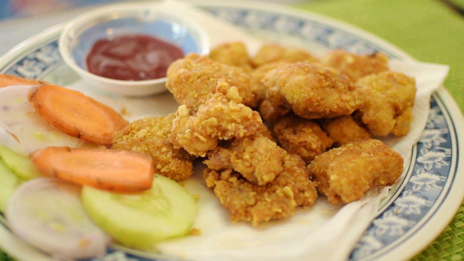 Chicken Nuggets in Nepali Style. Food Recipe. YUMMY NEPALI KITCHEN