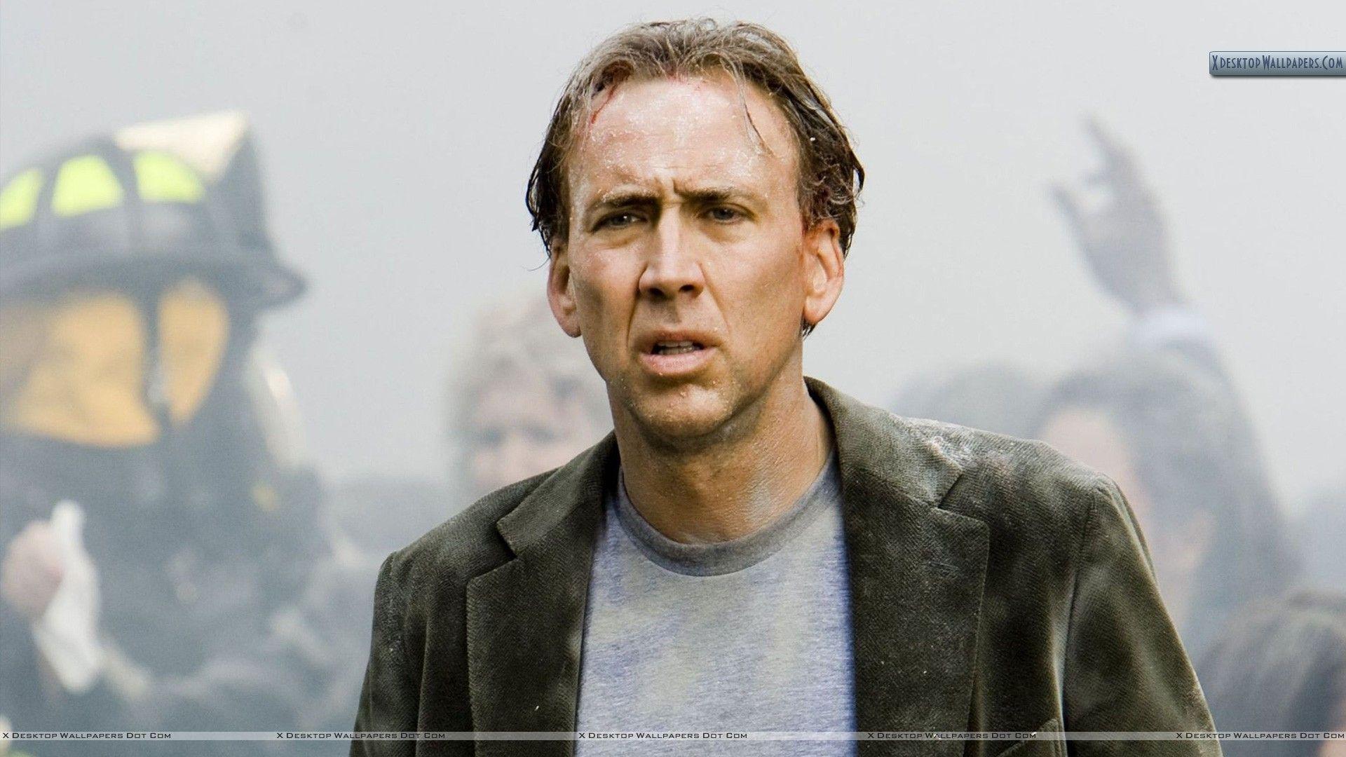Nicolas Cage Wounded Head Wallpaper