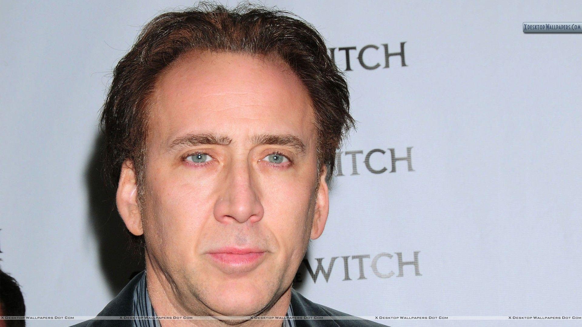 Nicolas Cage Face Closeup On Event Wallpaper