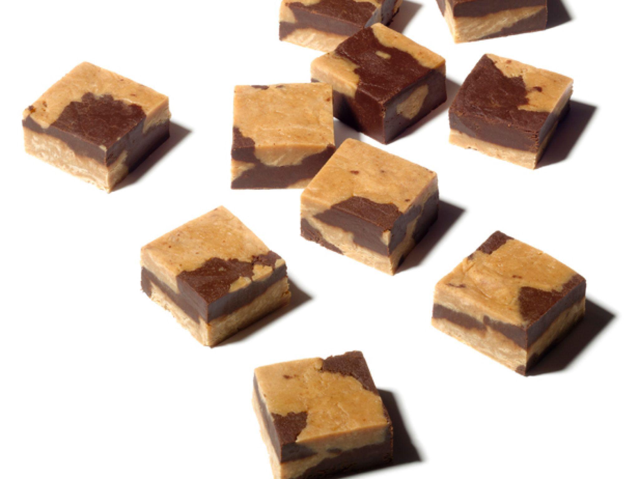 Peanut Butter Fudge Background Wallpaper