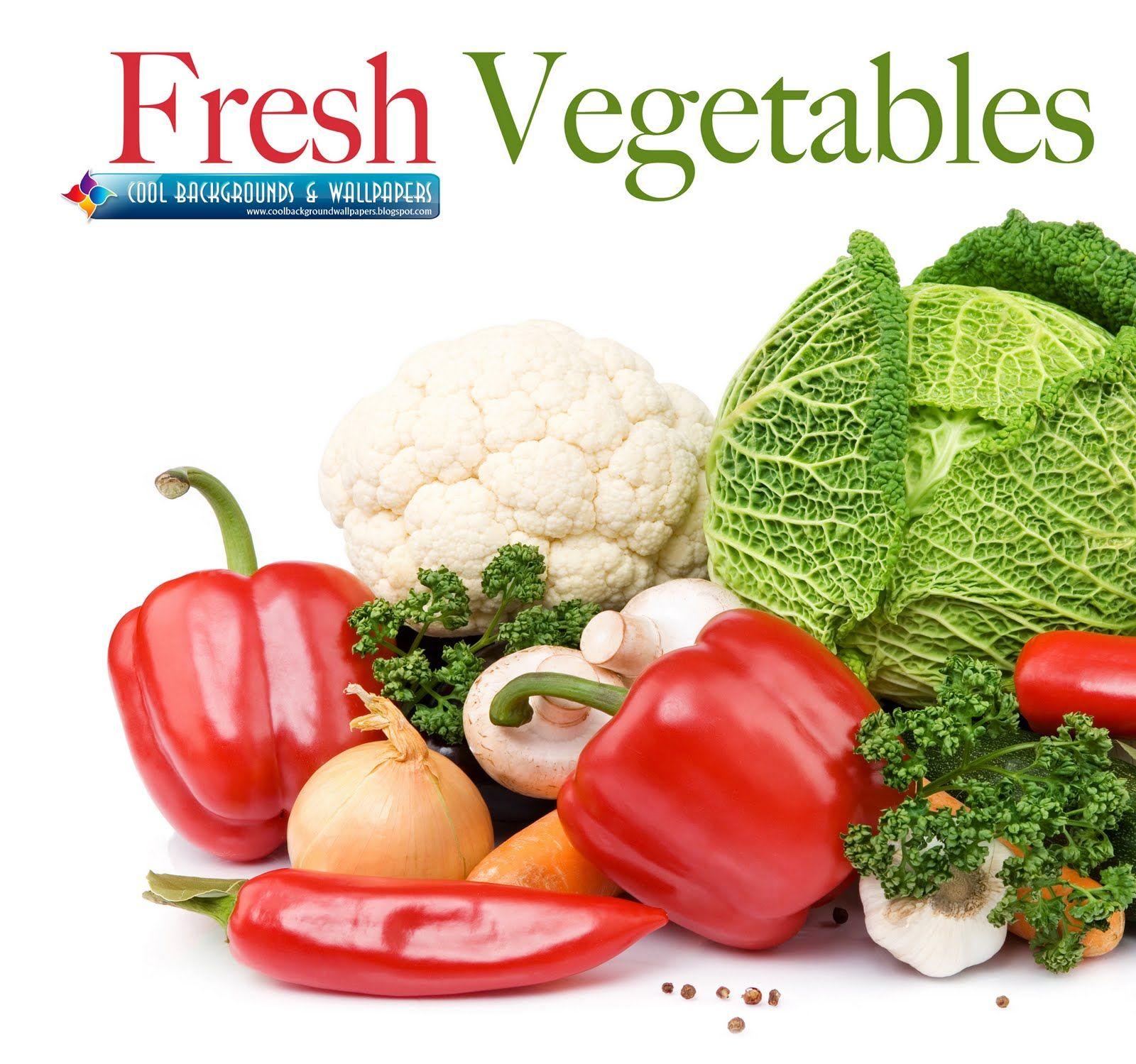 QQ Wallpaper: Fresh Vegetables HD Wallpaper