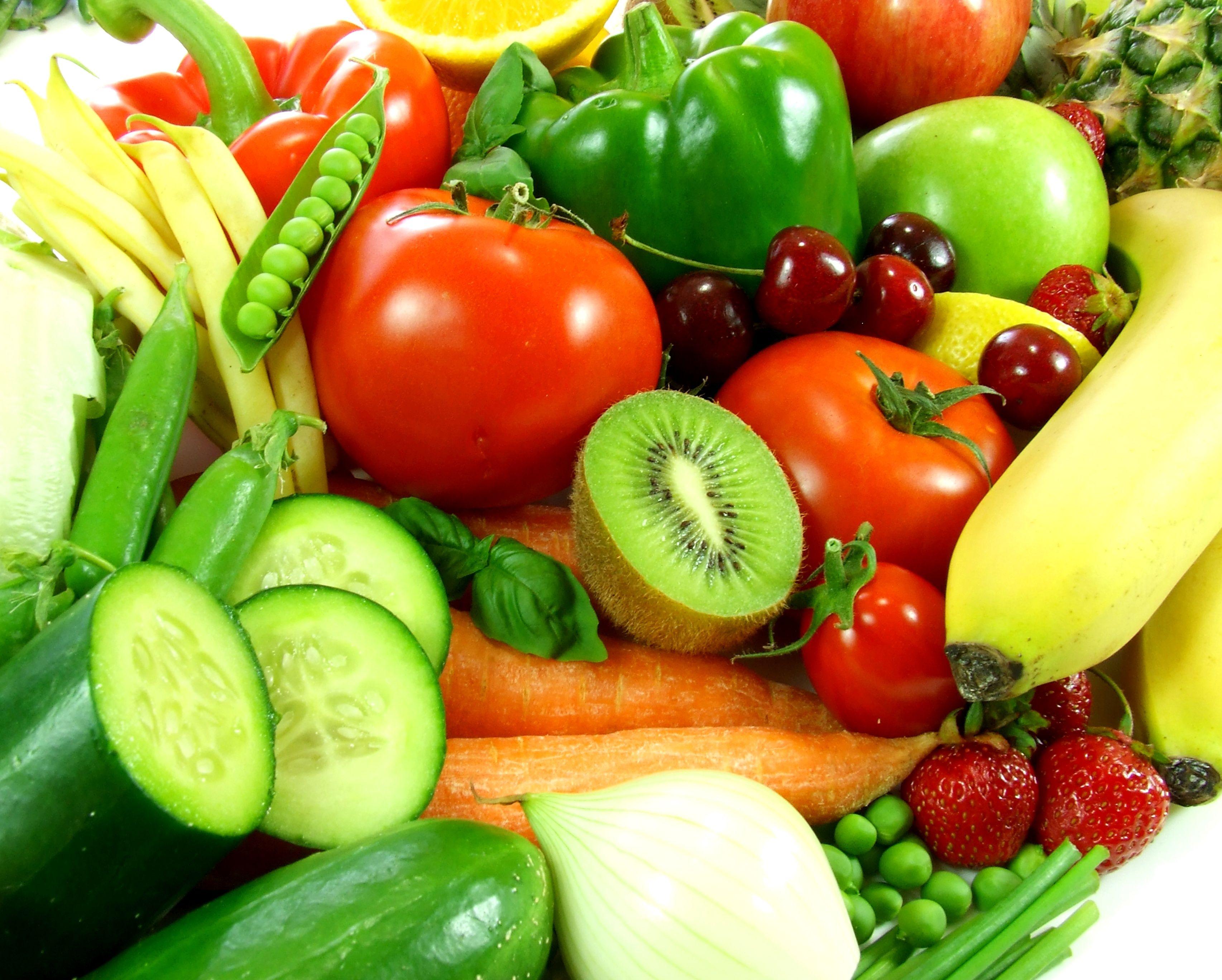 Fruits And Vegetables Wallpaper