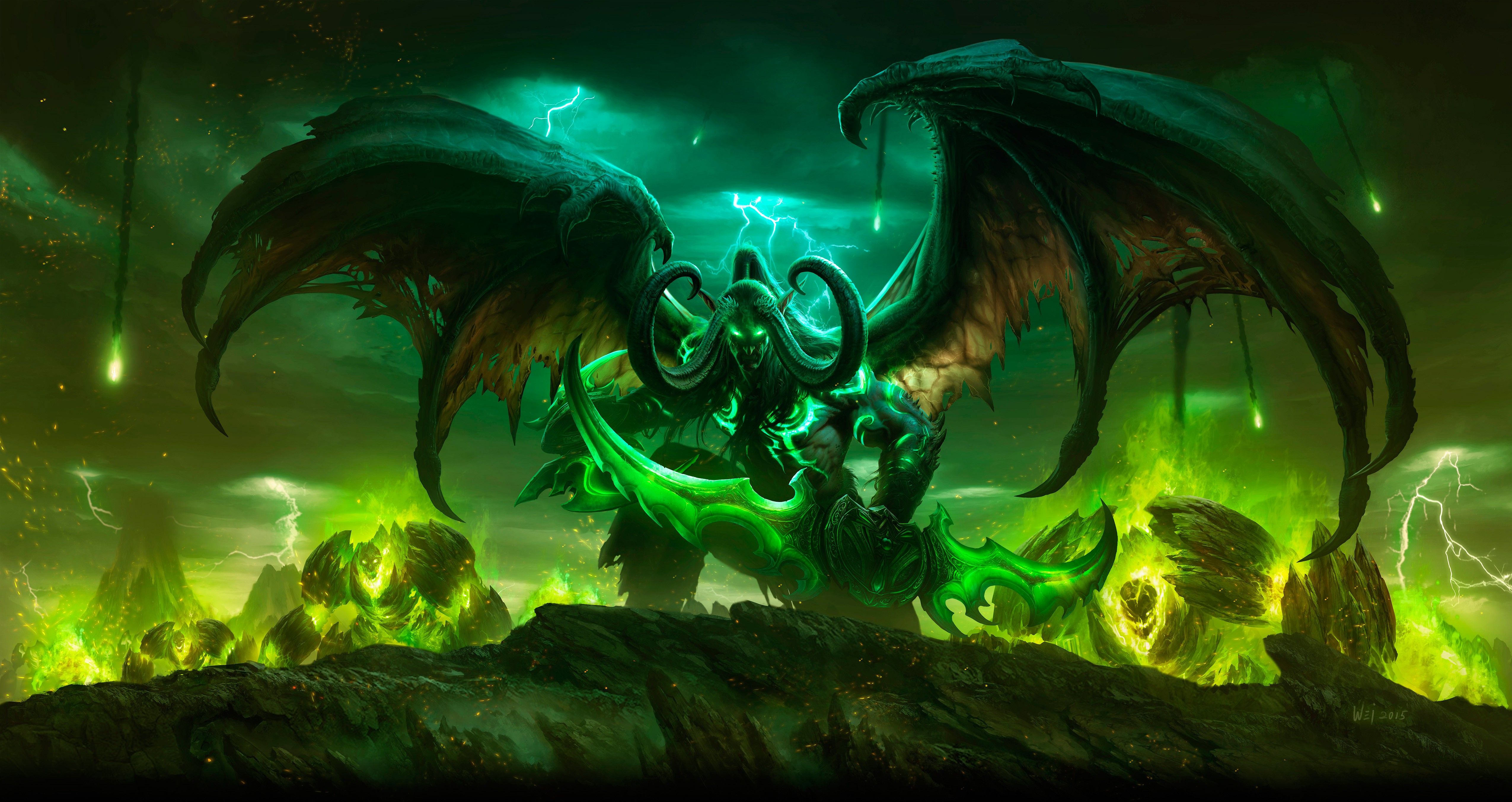 World of Warcraft, Deathwing, Arthas, Gul'dan, Illidan Stomrage