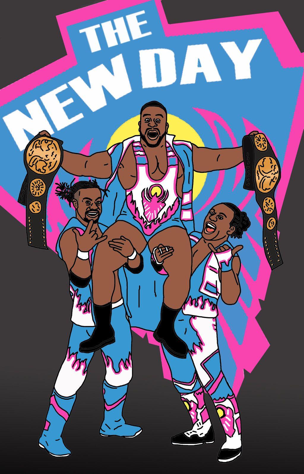 MBW76: WWE The New Day Wallpaper, WWE The New Day Photo In High